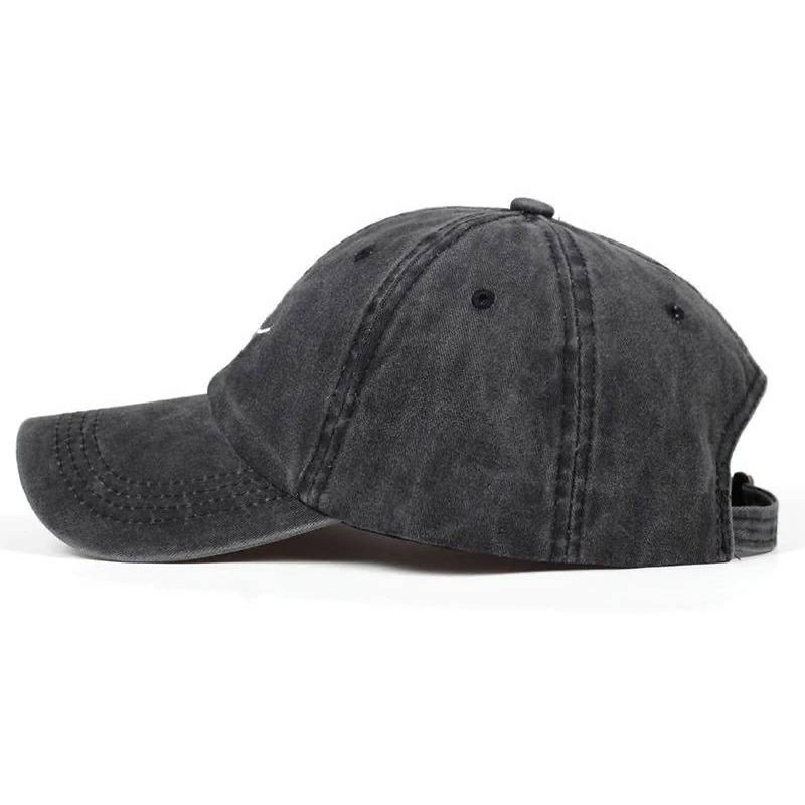 Gorra Deslavada Bordado De Ola Unisex A-037 
