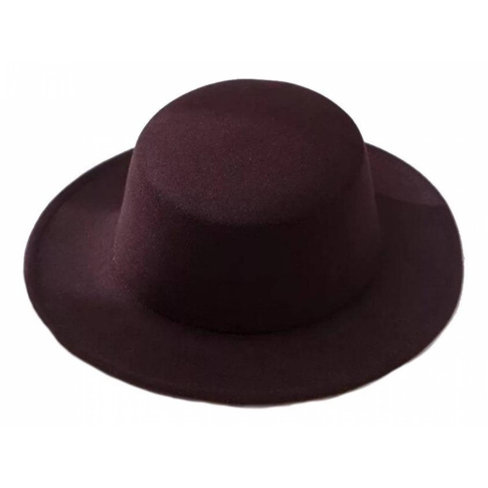 Sombrero Clásico Liso Para Hombre Y Mujer A-042 CAFE