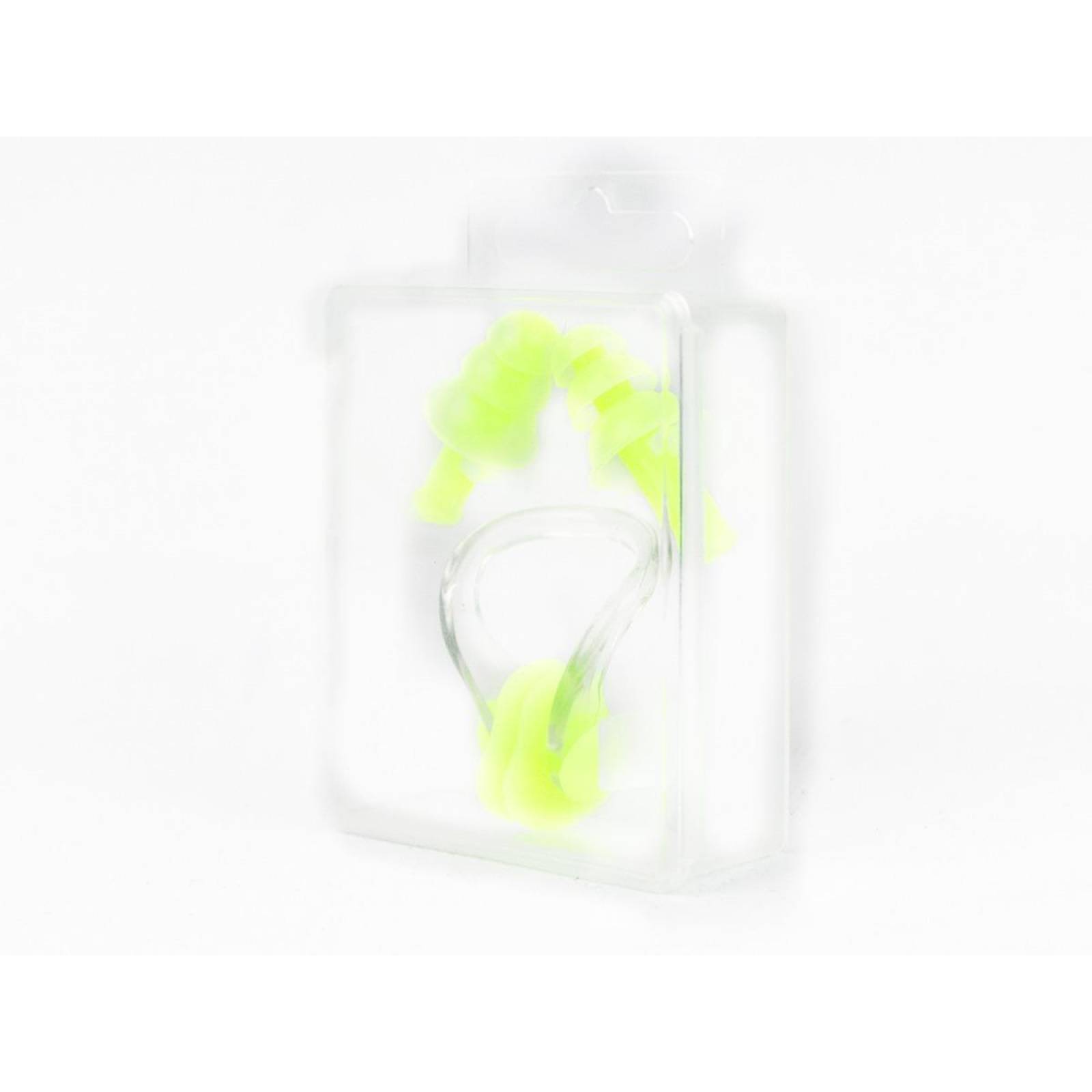 Set Natación Pinza Naríz Y Tapón Oídos En Estuche Mpb-458 VERDE