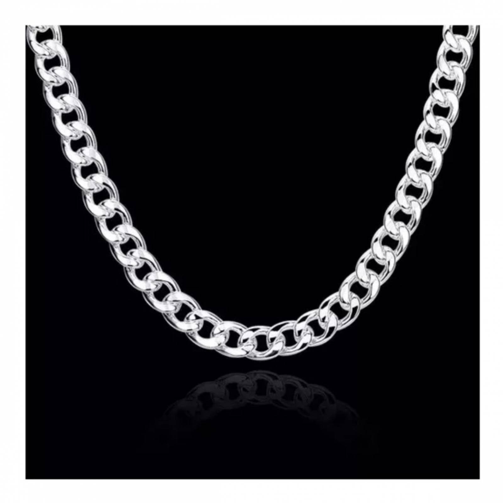 Cadena Tejido Cubano Acero Inoxidable Grosor 9.5mm Mpb-576 LARGO 70 cm / GROSOR 9.5 mm 9.5 mm GROSOR / 70 cm LARGO