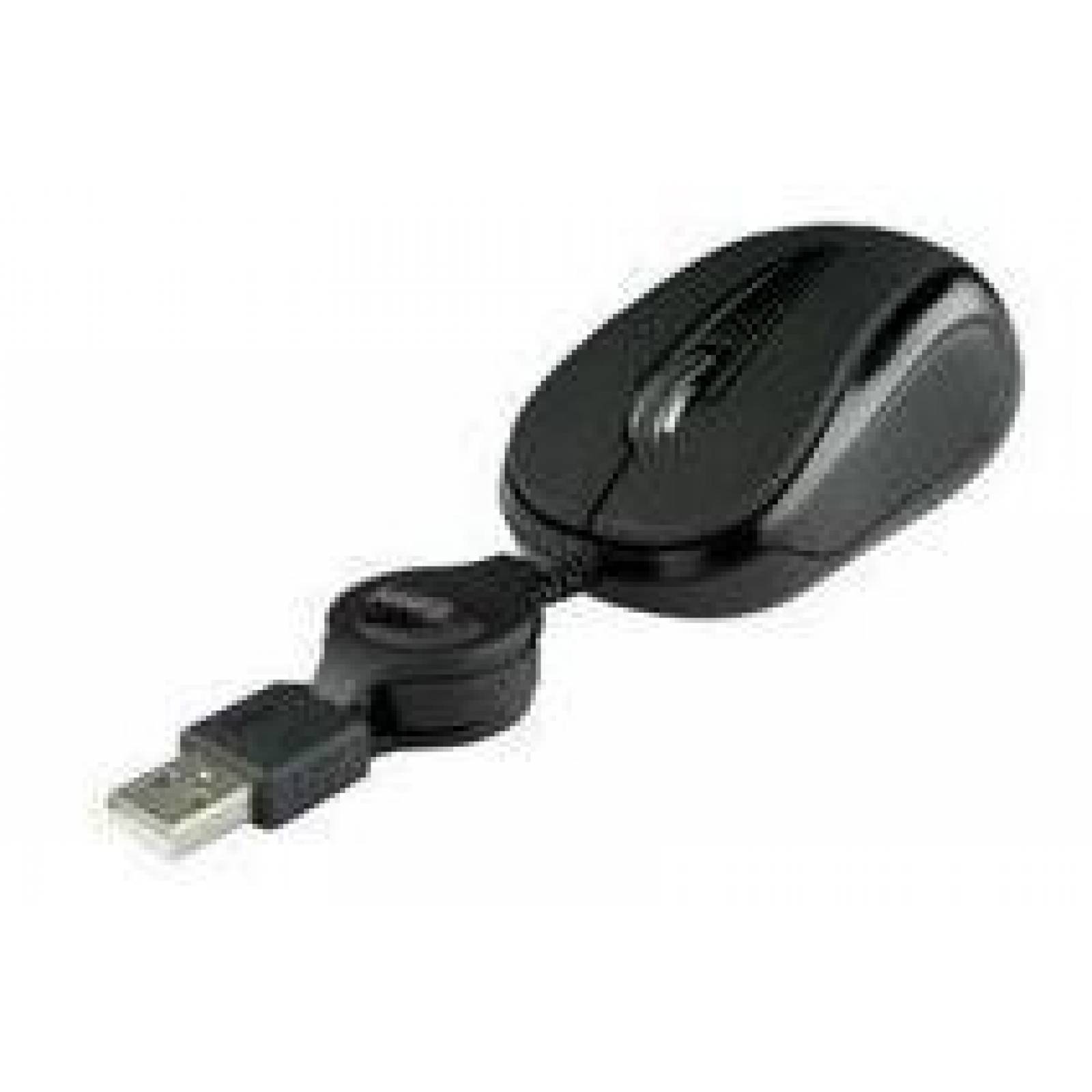 Mini Mouse Optico/retractil Easy/perfect Choice/negro 