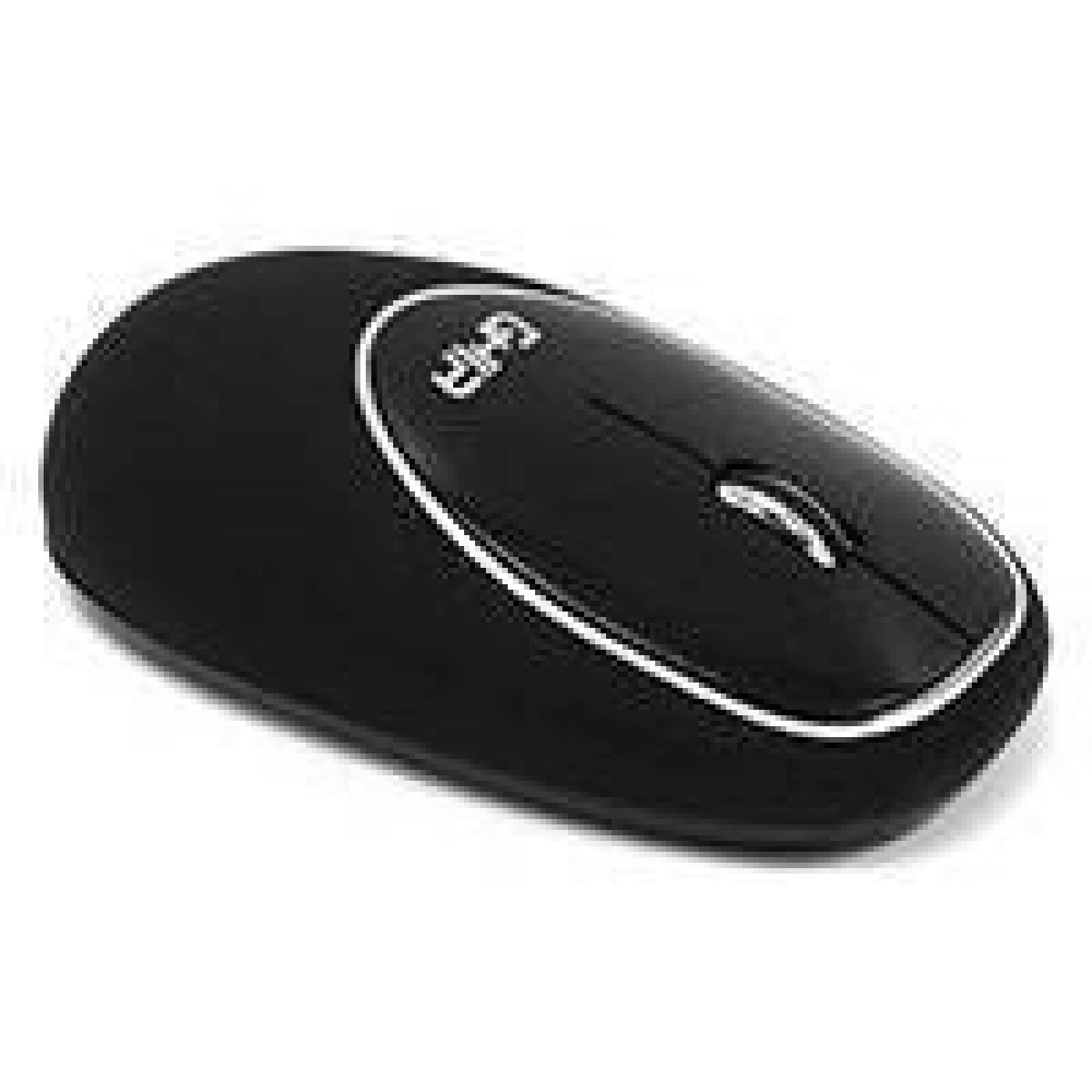 Mouse Ergonomico/memory Foam Ghia/negro / Inalambrico 