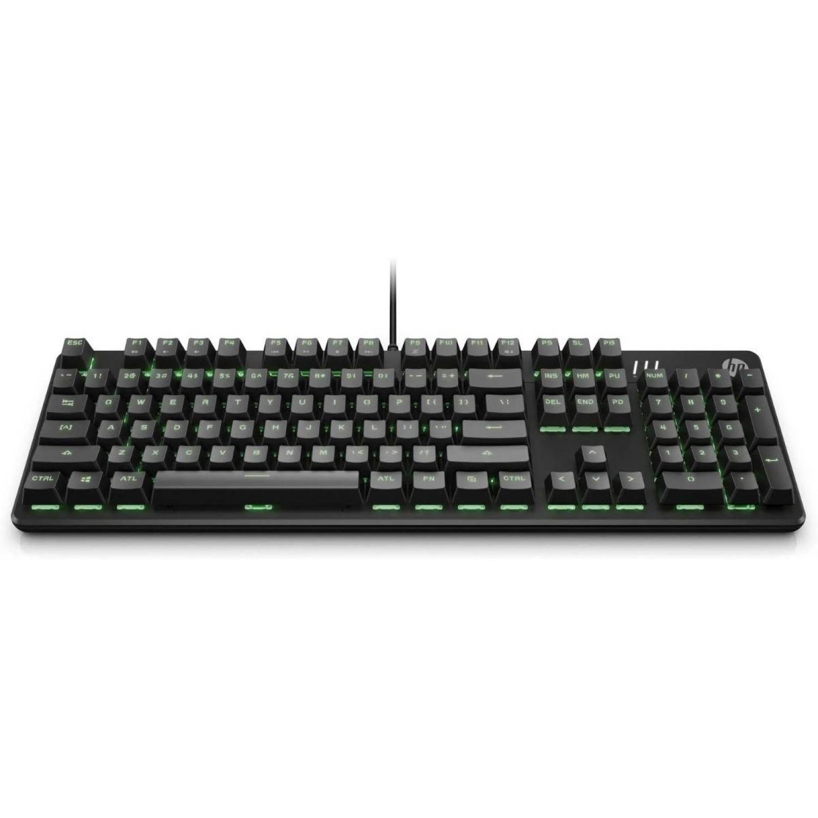 Teclado Hp 500 Iluminado Mecanico Rgb 3vn40aa#abm 