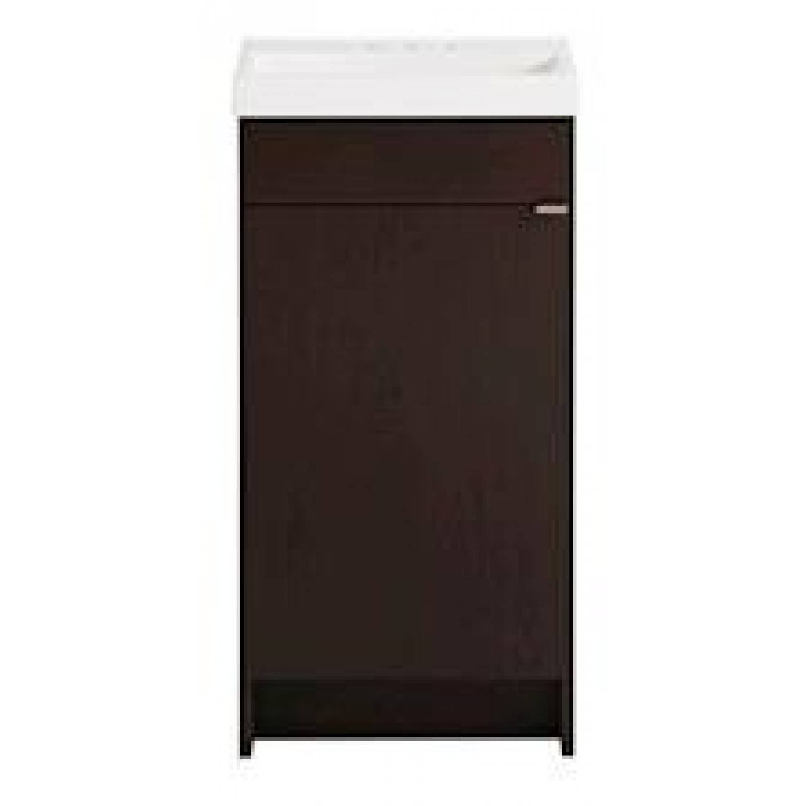 Gabinete Baño Wellington Chclate Lvabo 87.9x43.1x32.3cm Piso