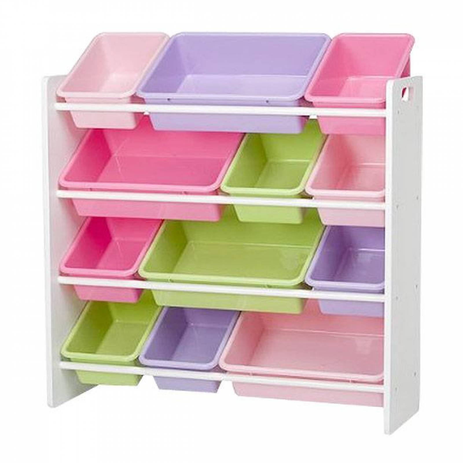 Organizador De 12 Recipientes Multicolor 