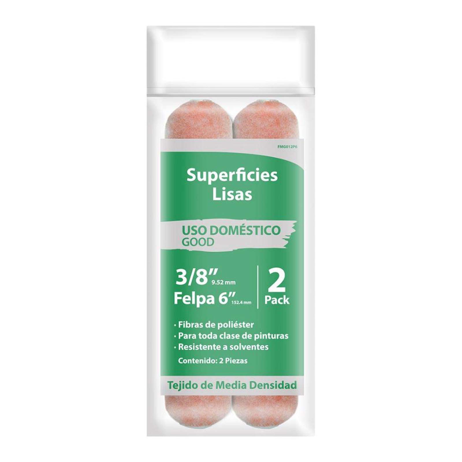 Felpa Uso Doméstico 6 X 3/8 Pulgadas 