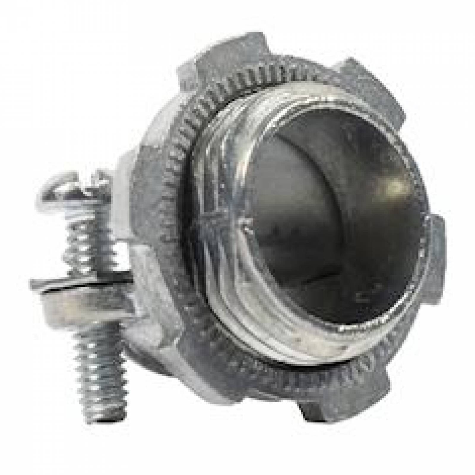 Conector Uso Rudo 1/2 Pulgada Plata