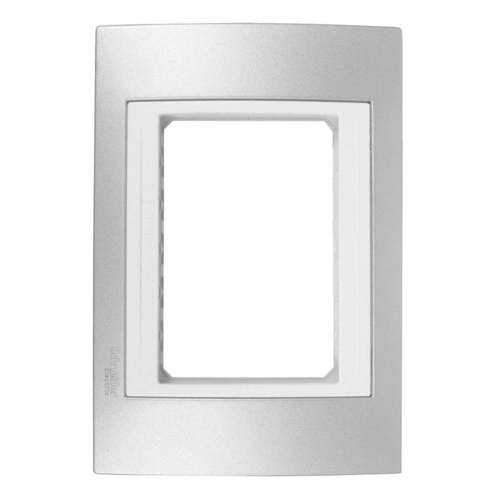 Placa De 3 Módulos Plástico Blanco