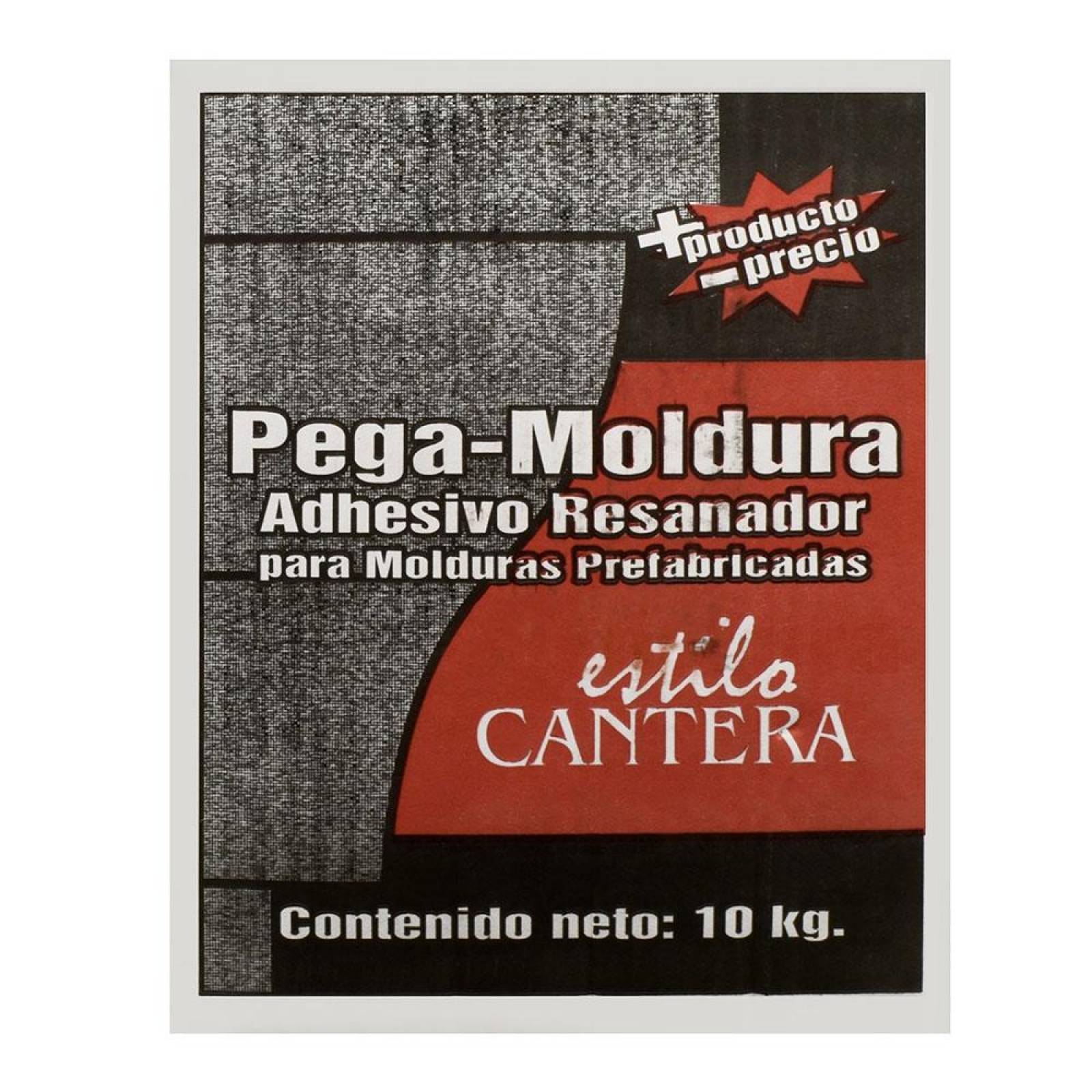 Adhesivo Resanador Pega Moldura Estilo Cantera Gris 10kg 