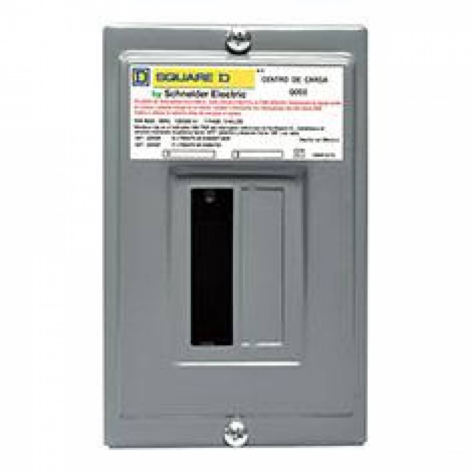 Centro De Carga De 2 Espacios Sobreponer 50a Square D 