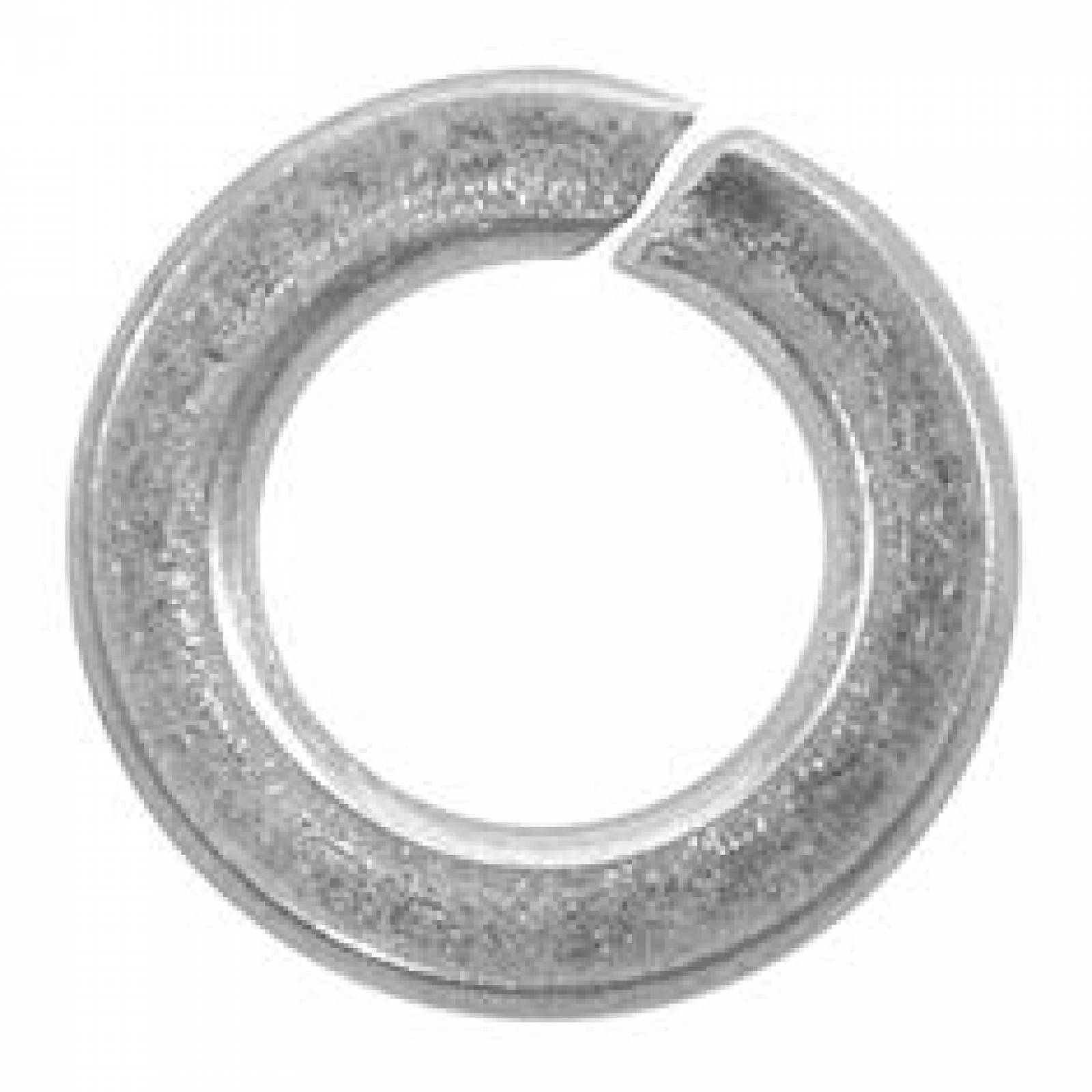 Rondana De Seguridad De 0.4 Cm Plata 48 Piezas 