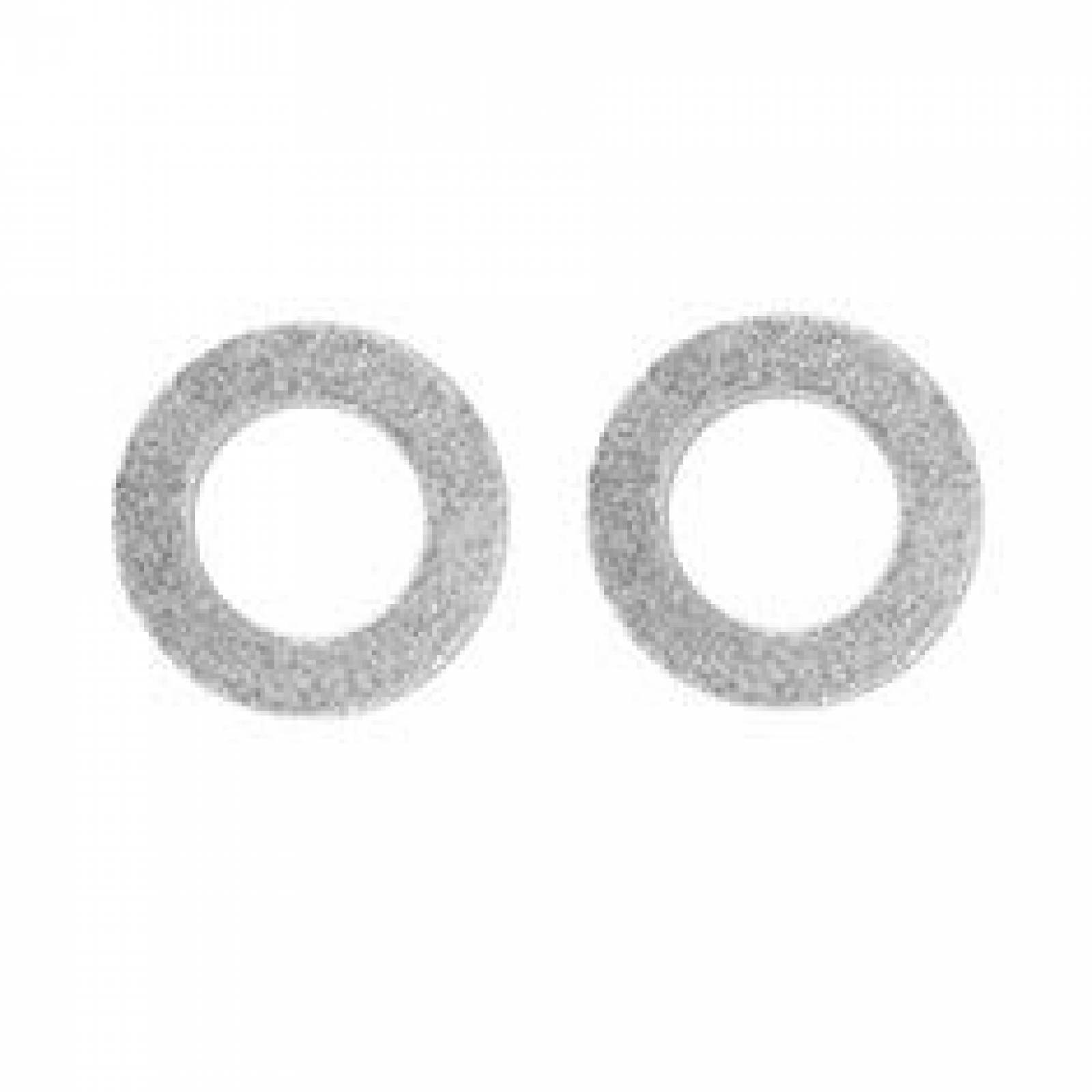 Rondana Plana De 1.6 Cm Plata 2 Piezas 