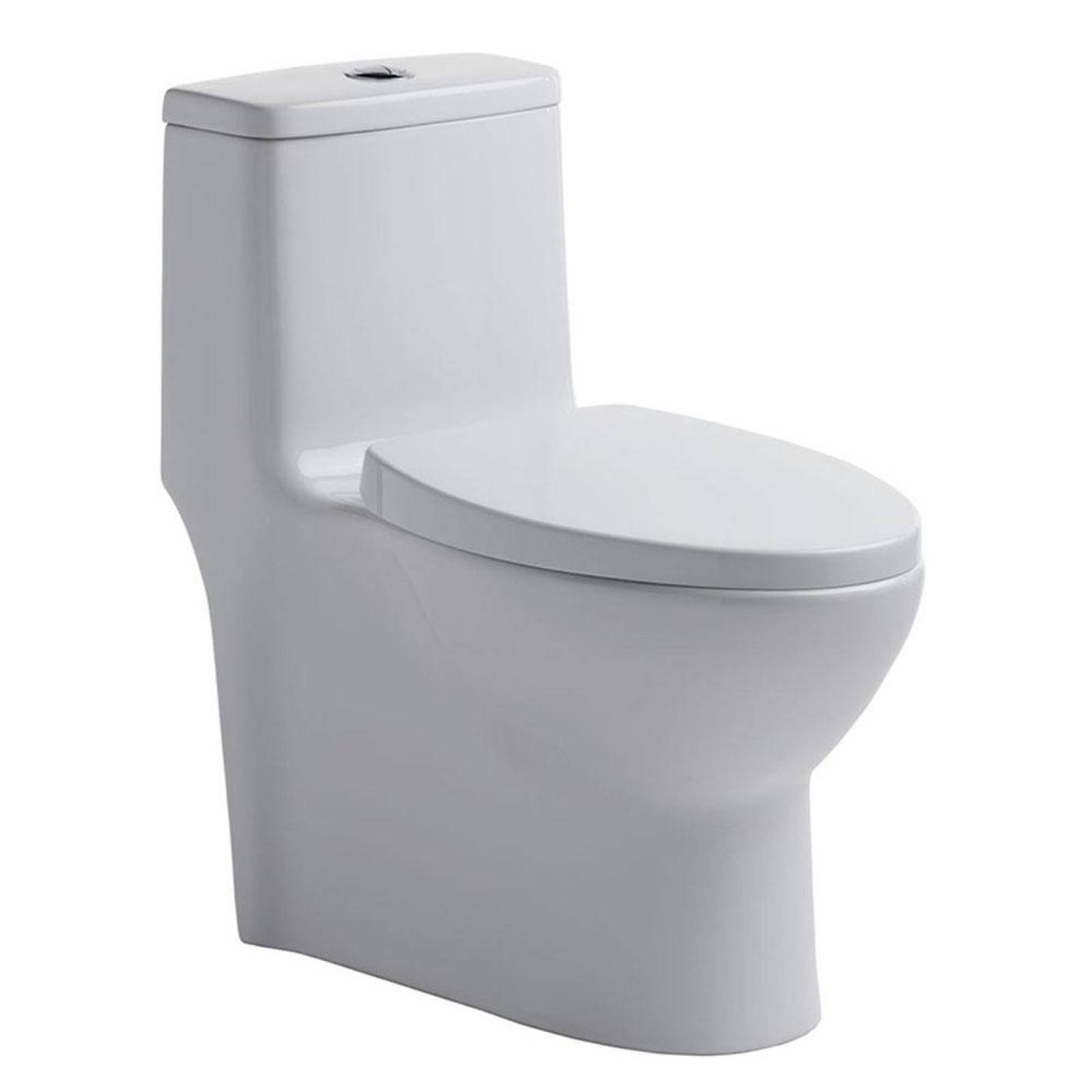 Sanitario Milan Blanco 1 Pieza Alargada Descarga D 