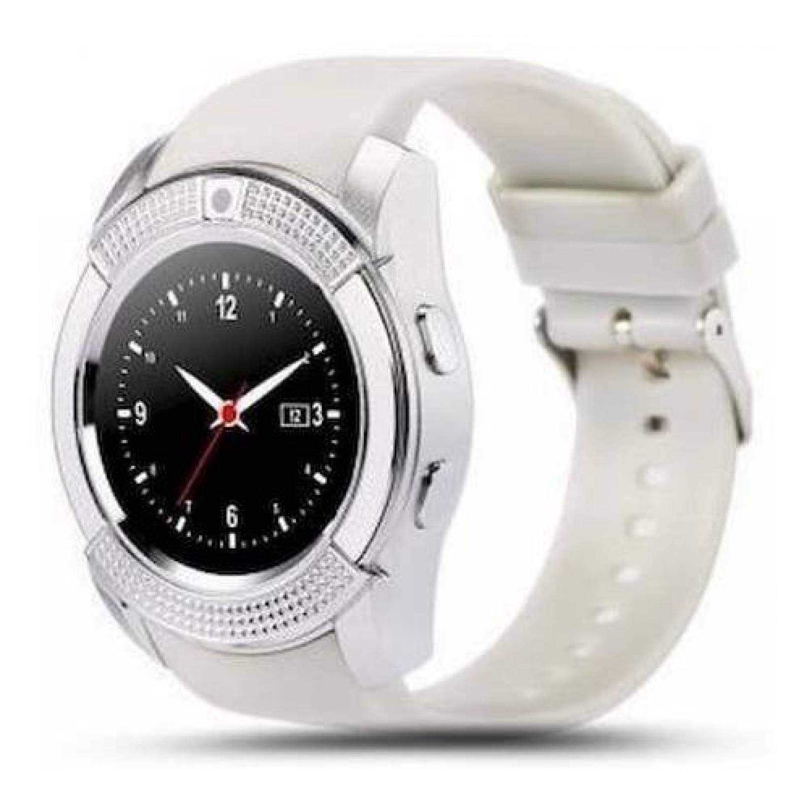 Smart Watch Stylos Sw2 Compatible Android Circular 32mram Blanco