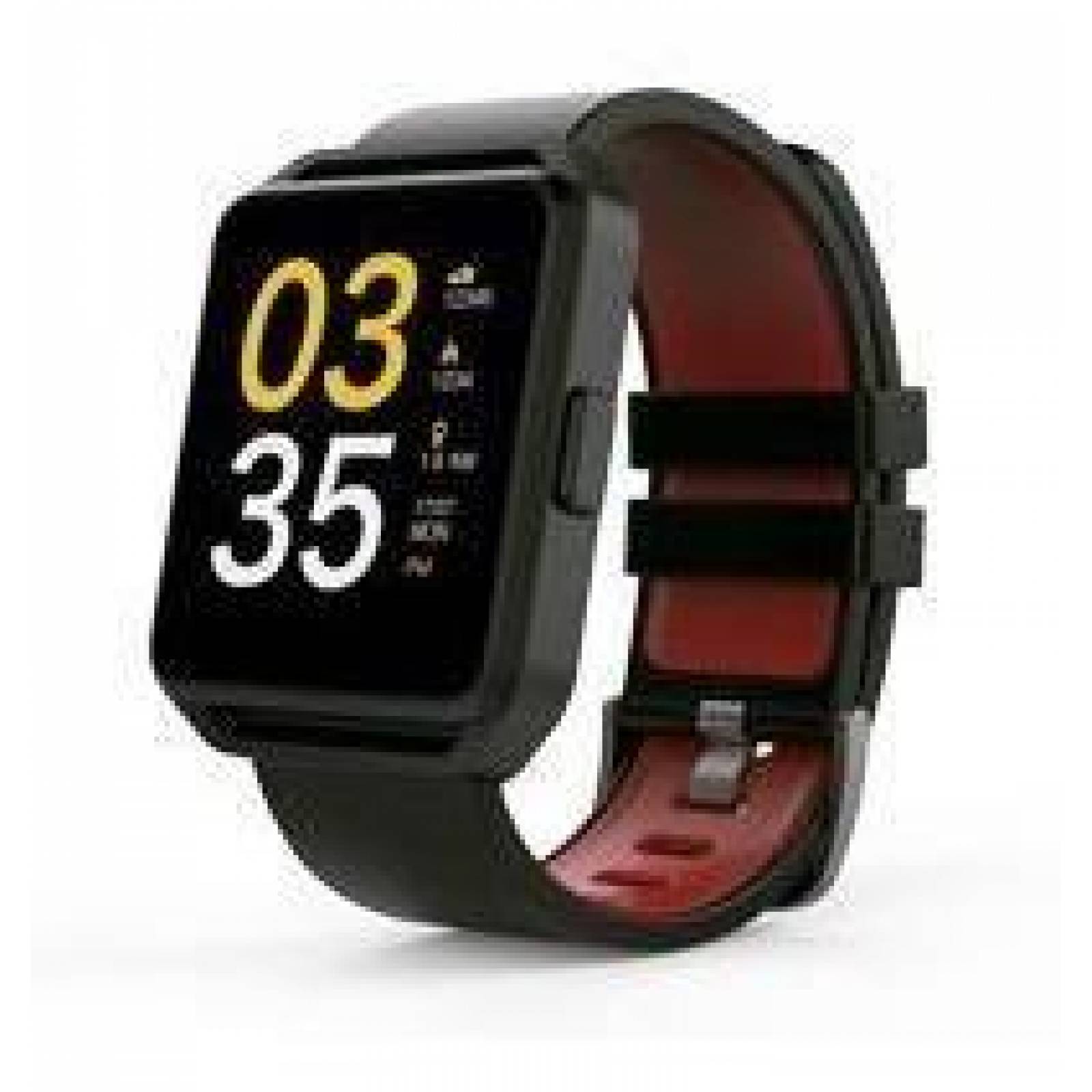 Ghia Smart Watch/pantalla Touch/bt/ios/android/negro - Rojo 