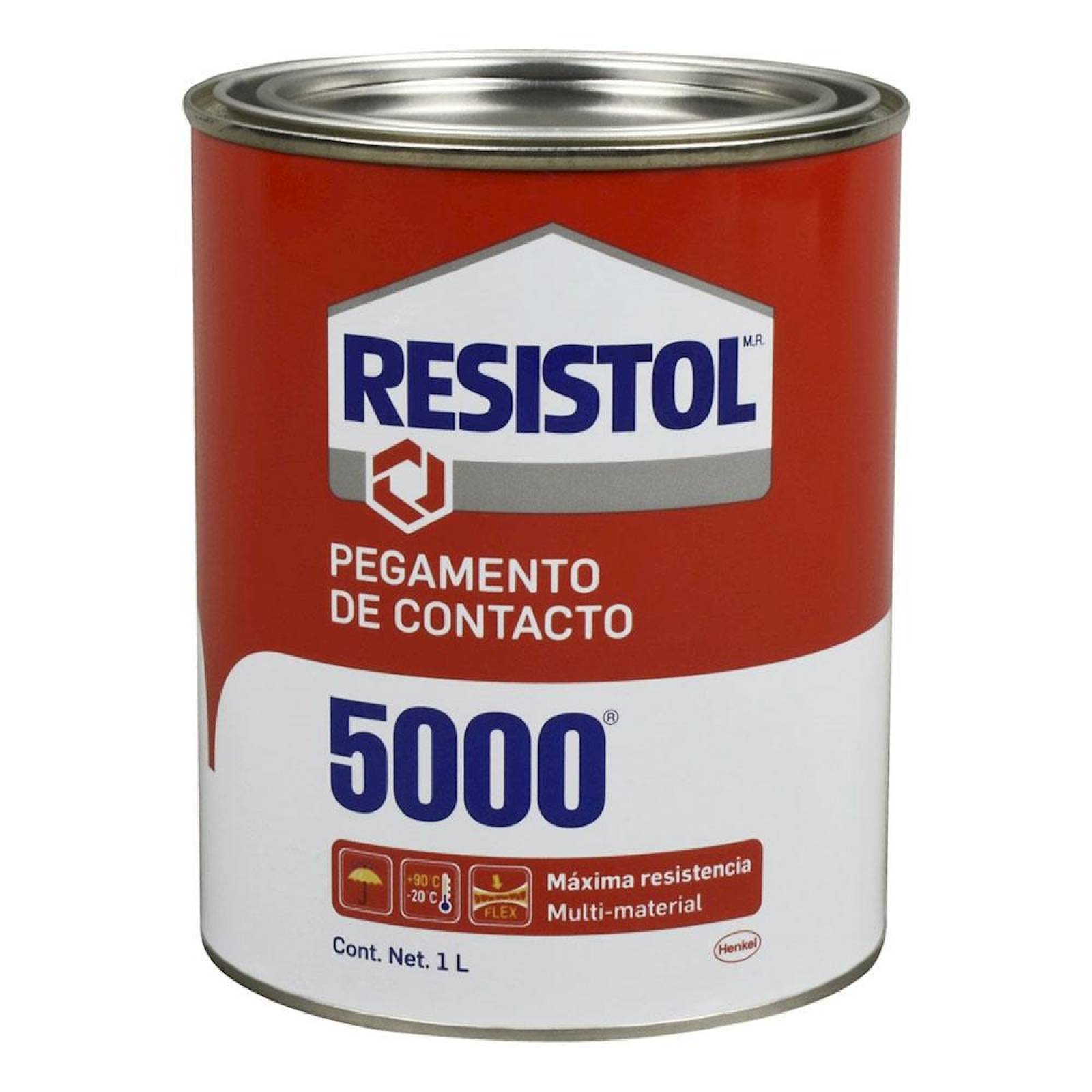 Resistol 5000 Pegamento De Contacto Lata 1 L