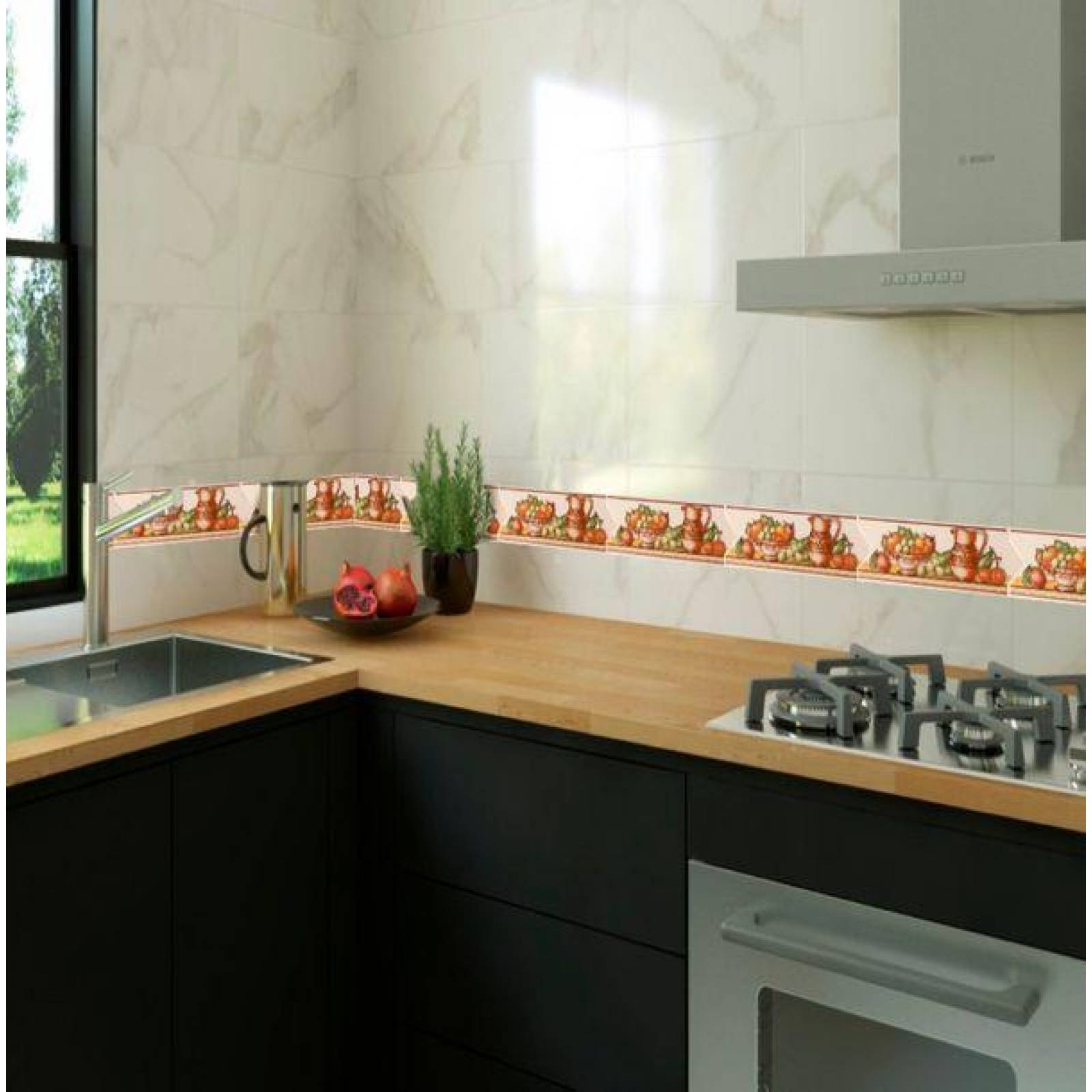 Cenefa 8 X 25 Cm Dk-154a Tiles 2000 