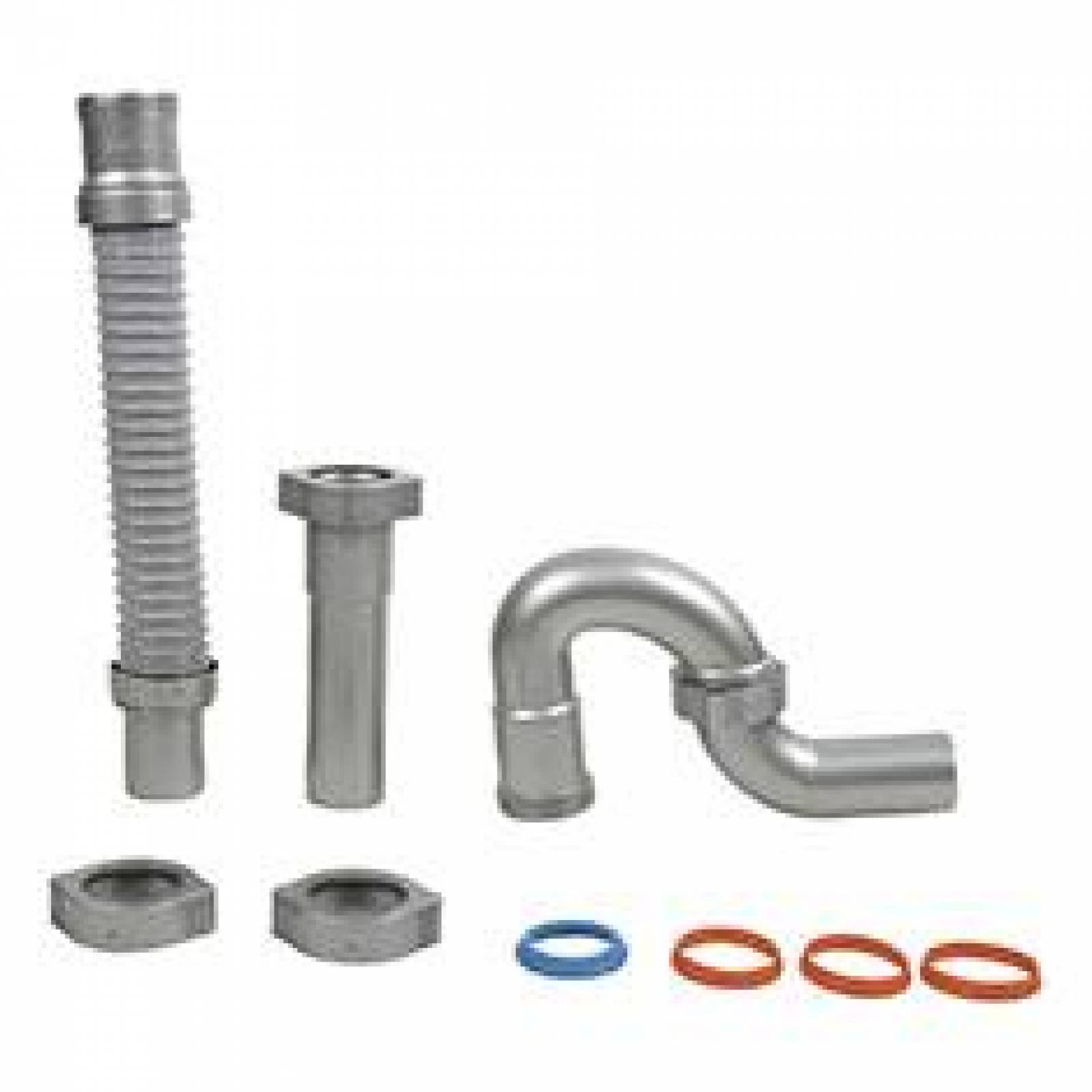 Trampa Flexible De Polipropileno 26.7 X 50 Cm Gris Claro 