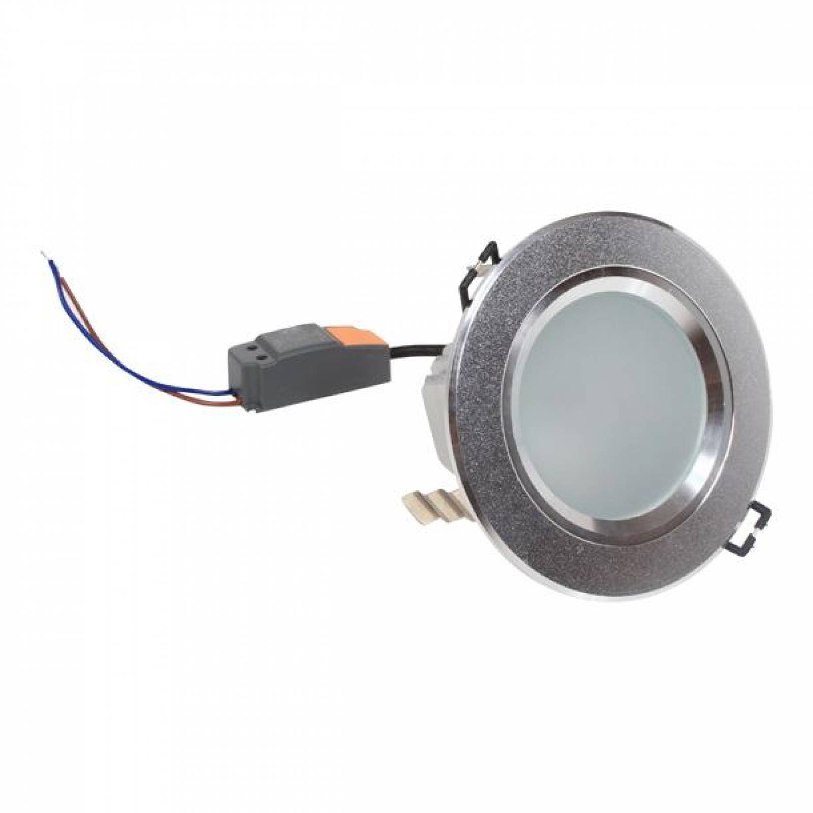 Luminario Empotrado 3 Led 3w Aluminio 