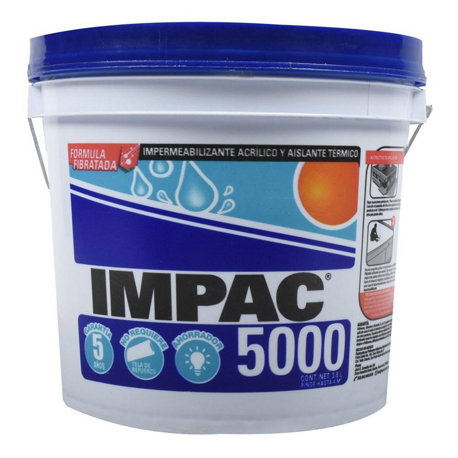 Impac 5000 Blanco 5 Años 3.8 L 