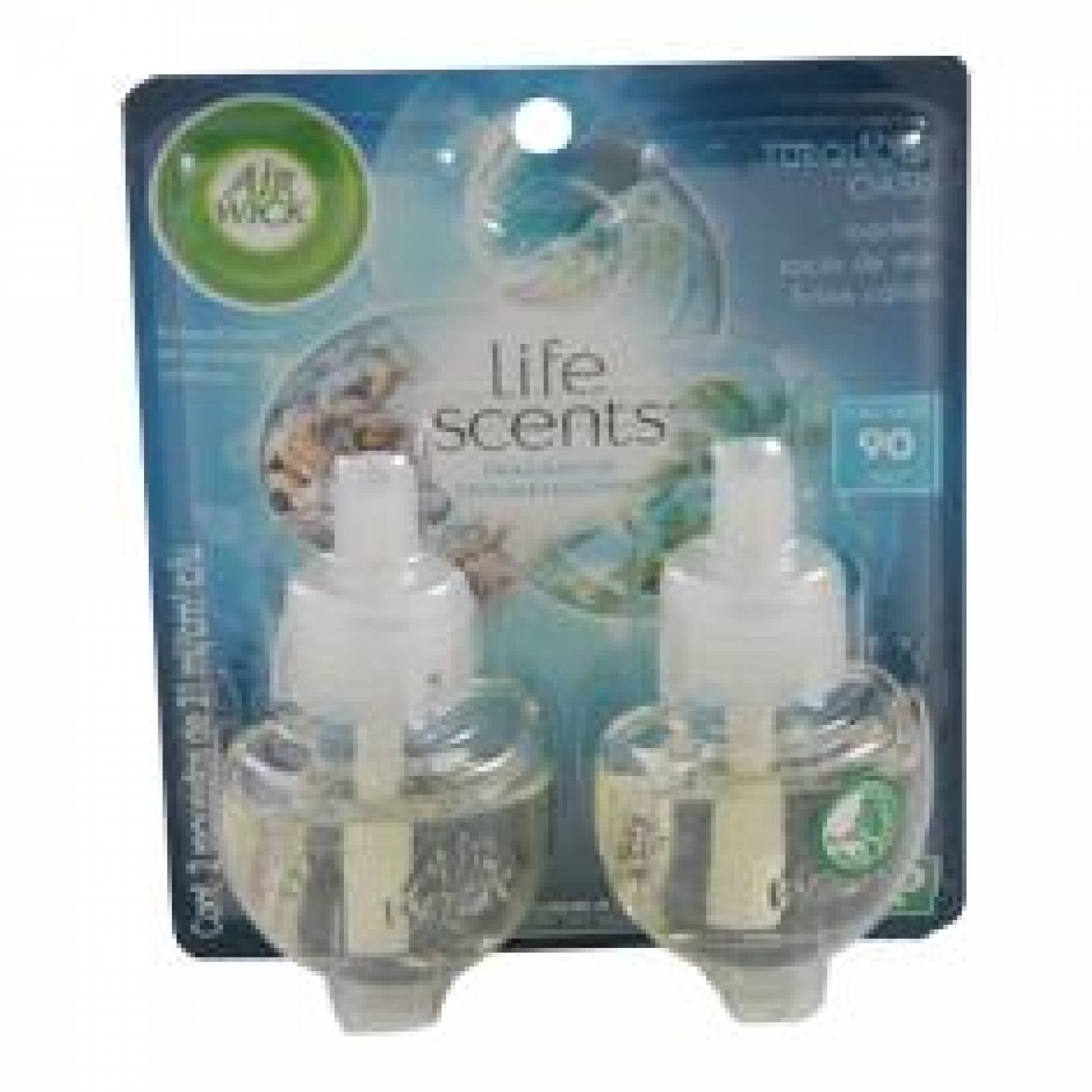 Air Wick Electrico 2pk Turq Oas 21ml 