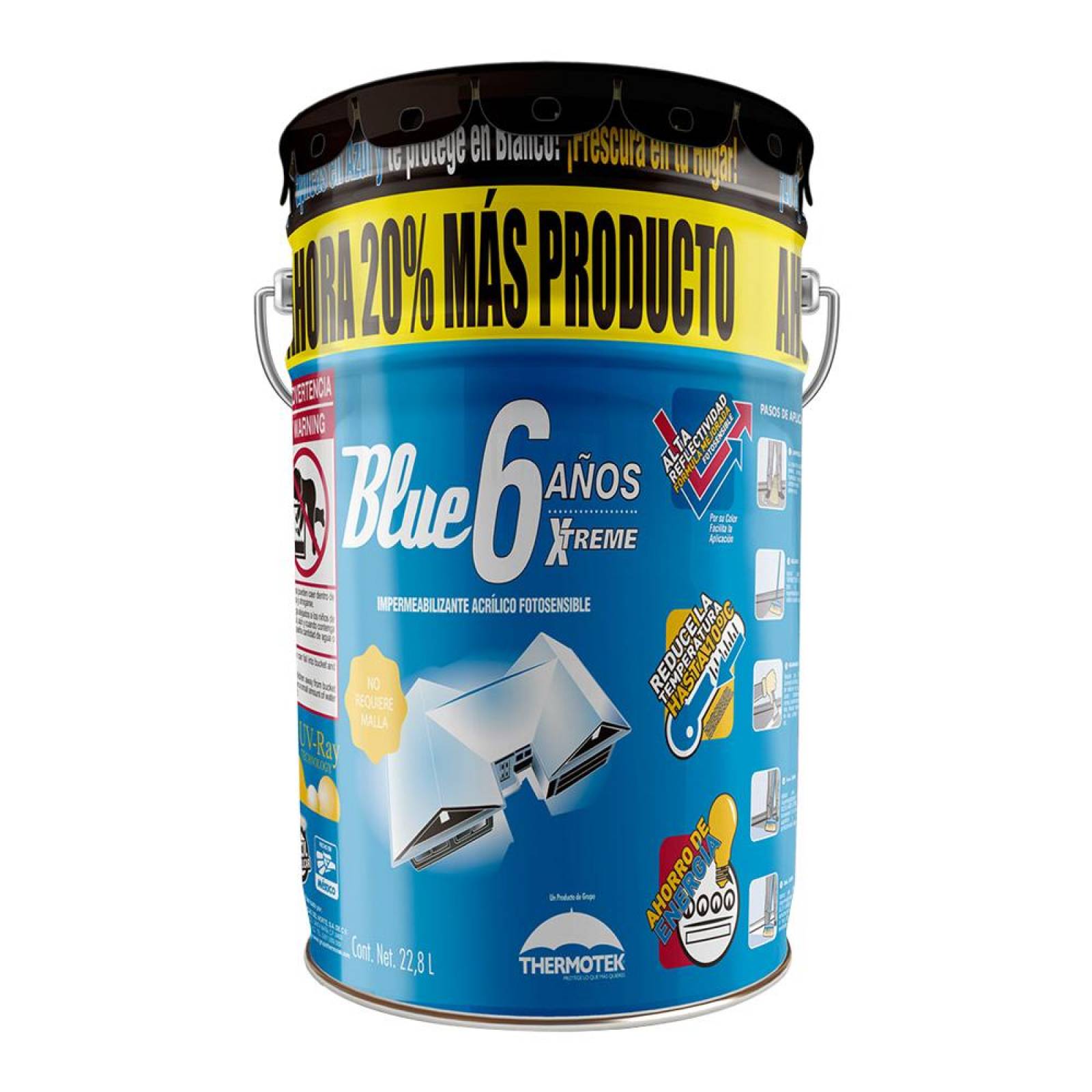 Thermotek Blue 6 Años 22.8 L 