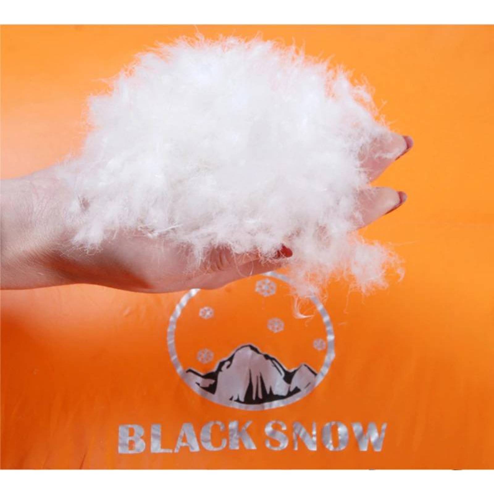 Sleeping Bag Black Snow 700g Bolsa Dormir -5c Relleno Pluma De Ganso Temperaturas Frias Campismo Ex Negro