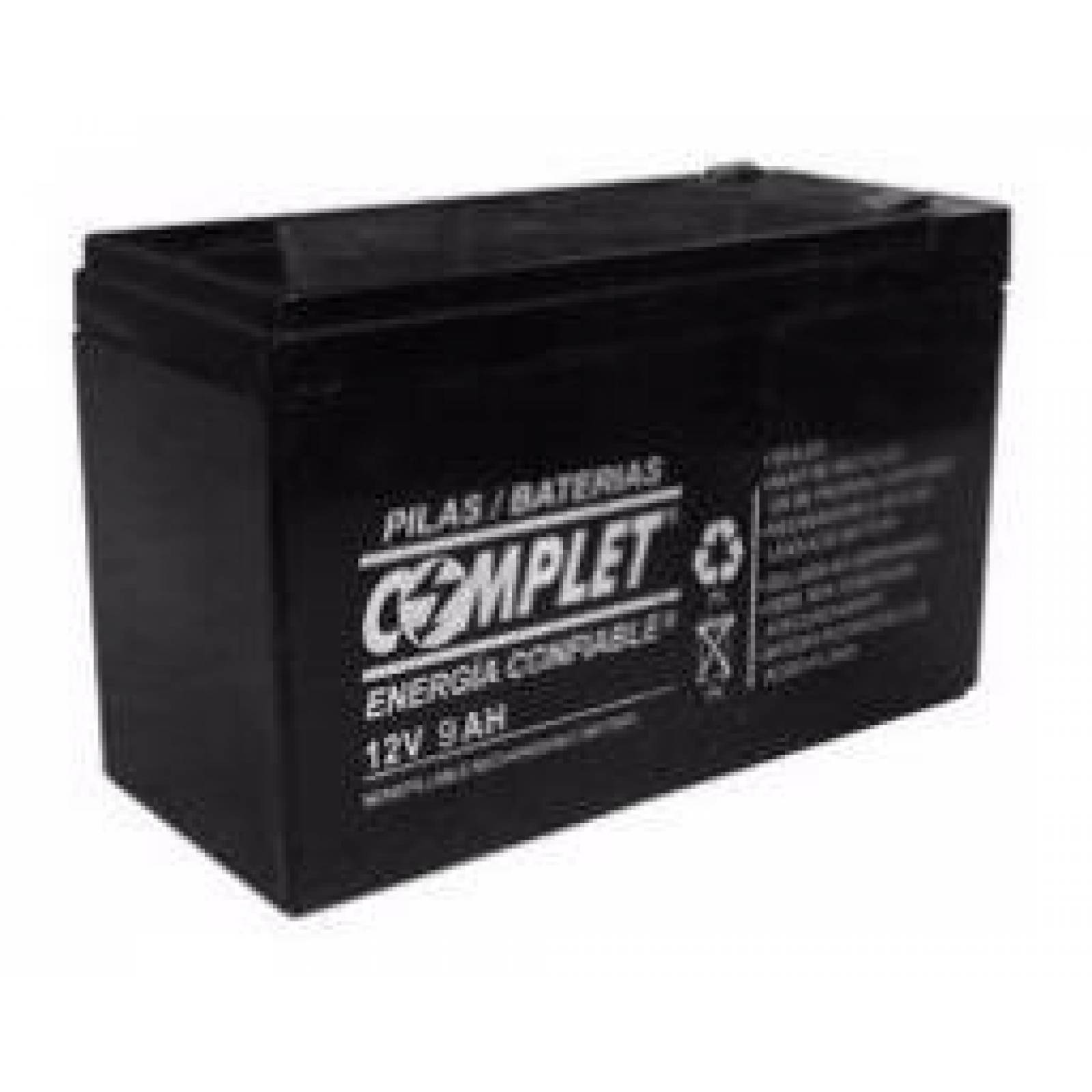 Bateria Complet 12v 9 Ah De Reemplazo Libre De Mant 