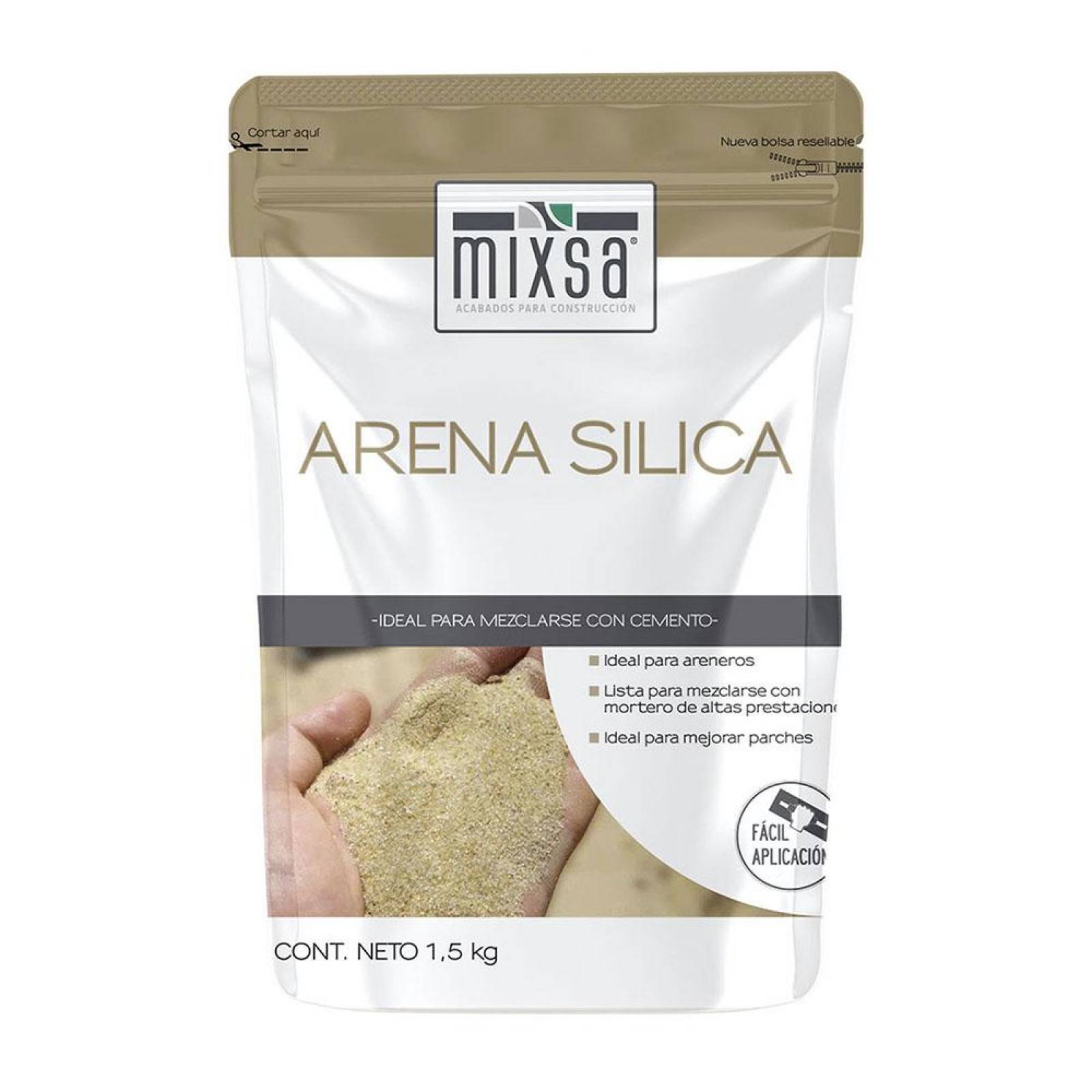 Arena Sílica Beige 1.5 Kg