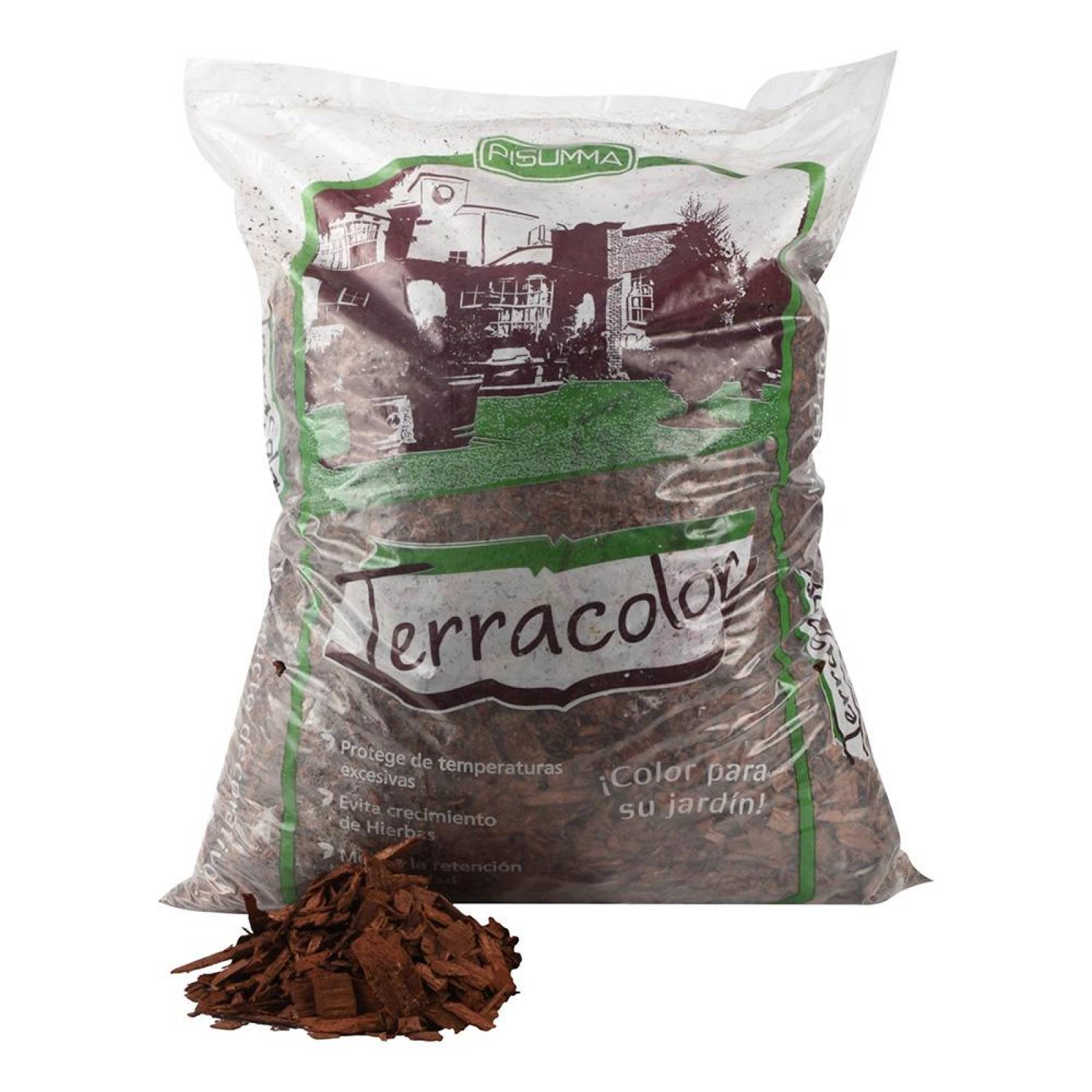 Astilla Para Jardín 60 Litros Rojo 