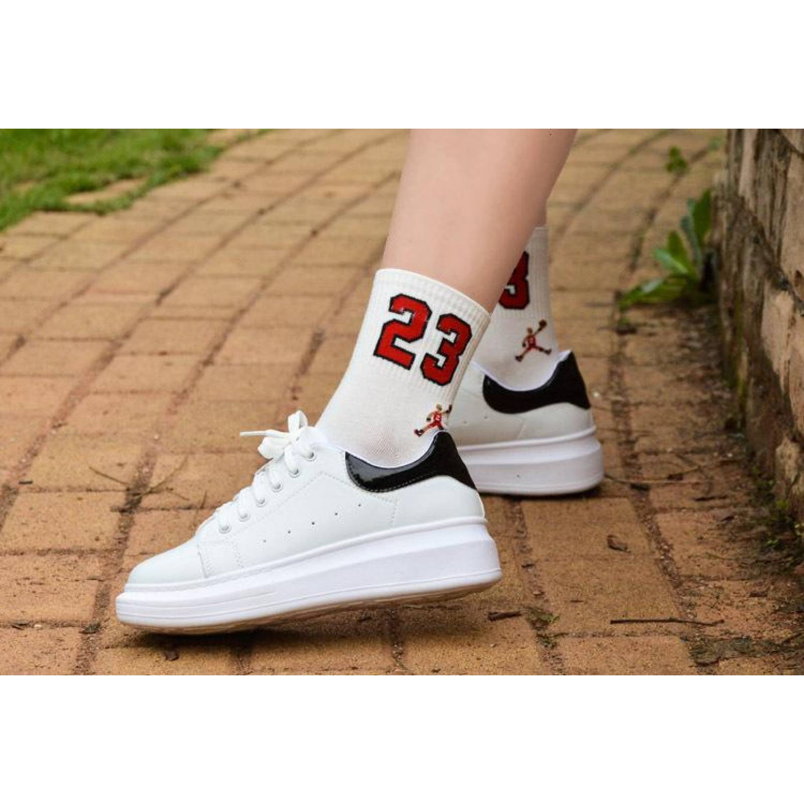 Calcetas calcetines bordado basquetbol A-065 