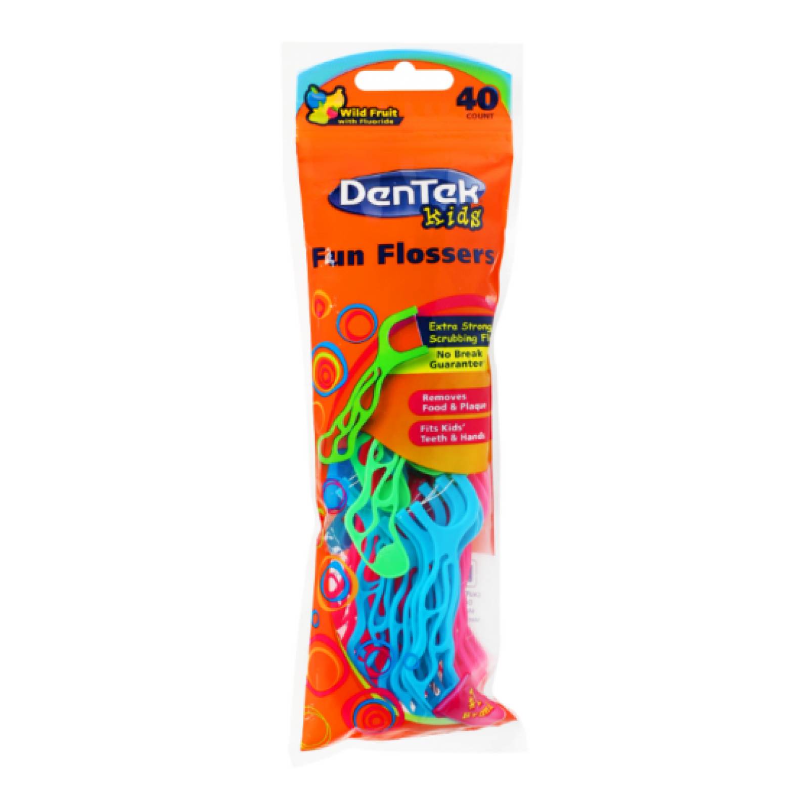 Dentek Kids Fun Flossers Dentek Kids Fun Flosser 40 pz 