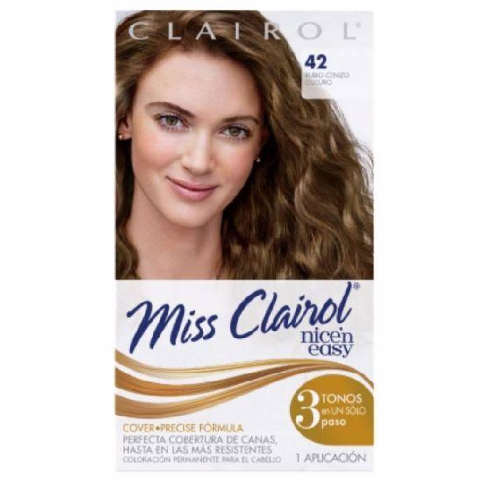 Tinte Permanente 42 Rubio Cenizo Oscuro 58 ml 