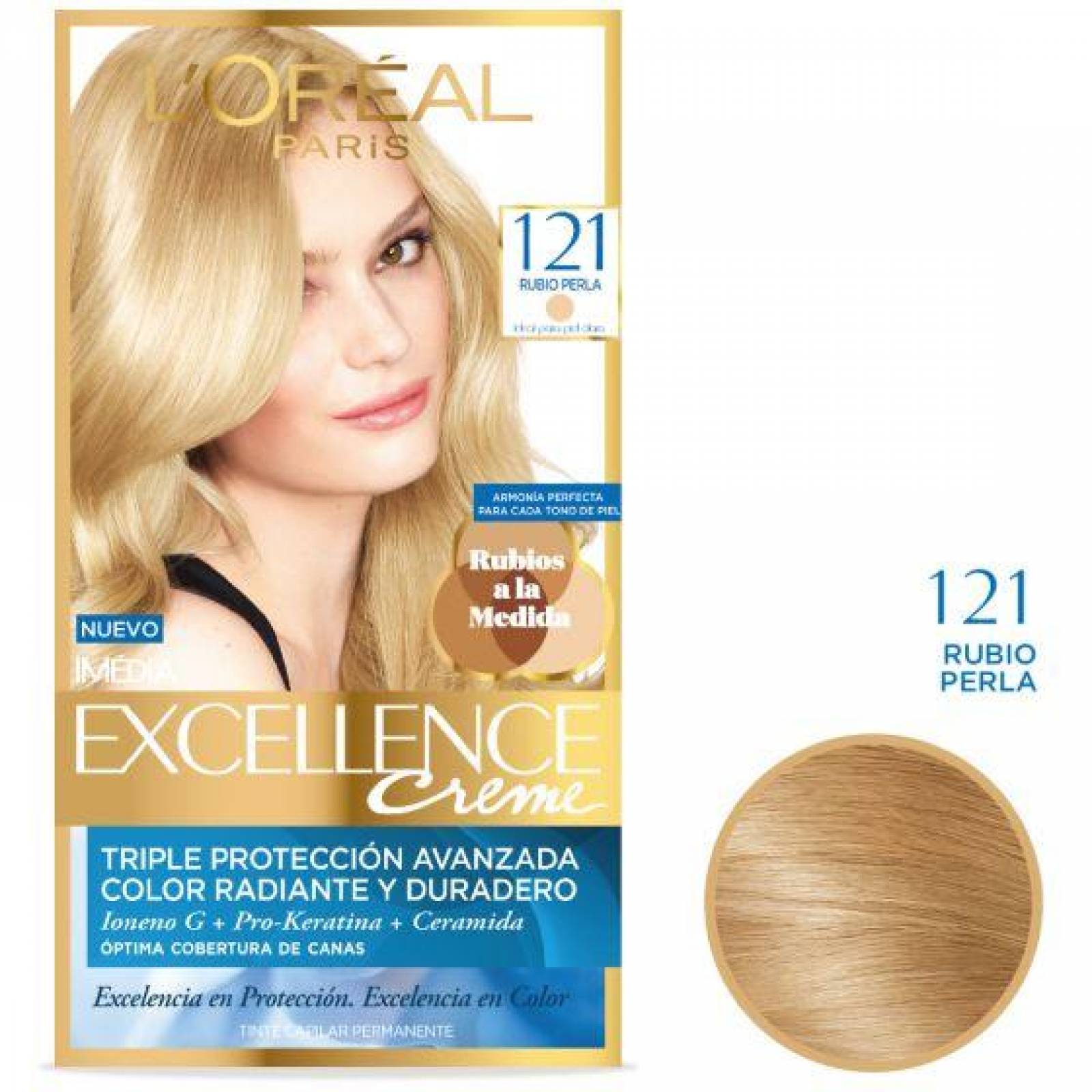 Tinte Excellence 121 Rubio de 