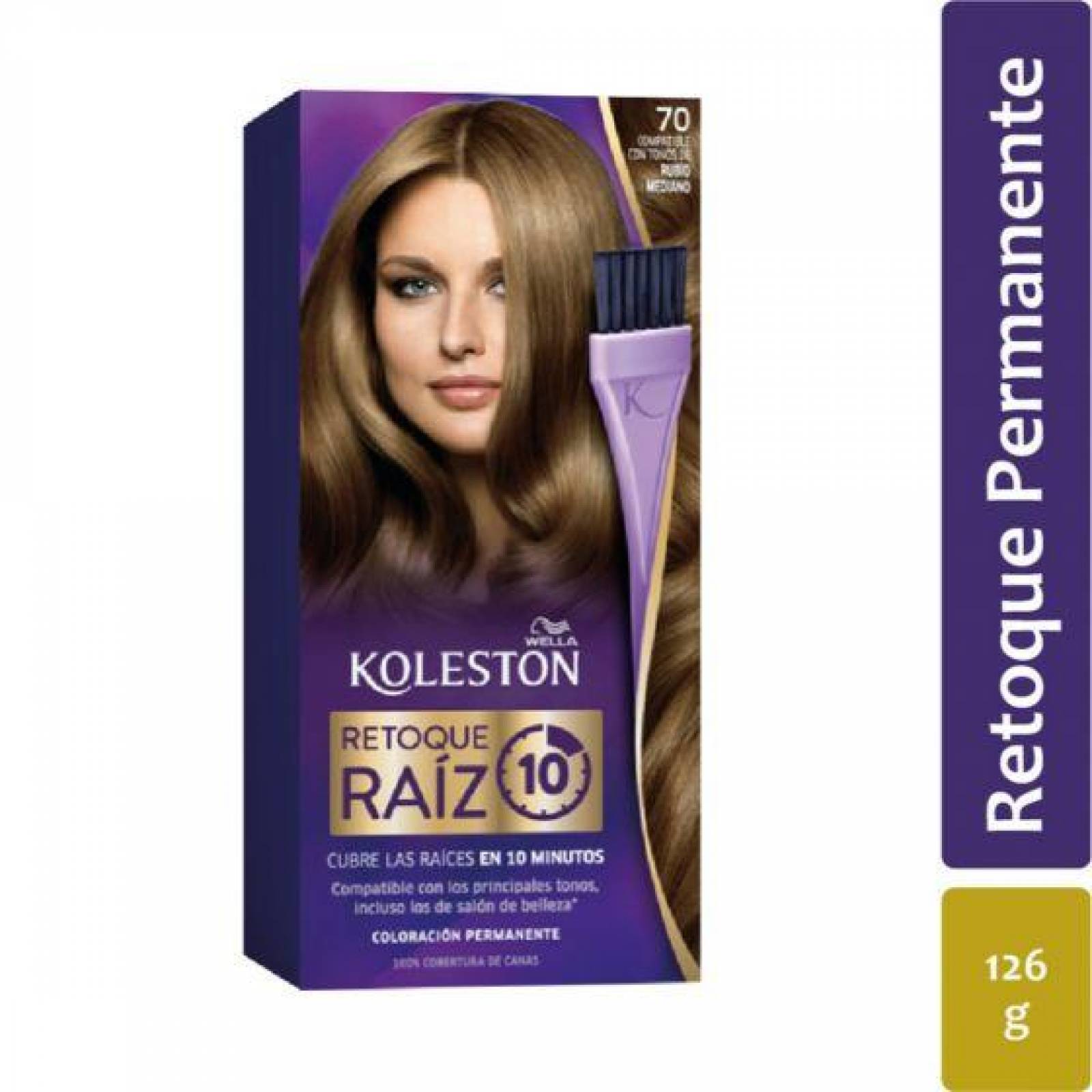Retoque de Raiz 10 70 Rubio Mediano 