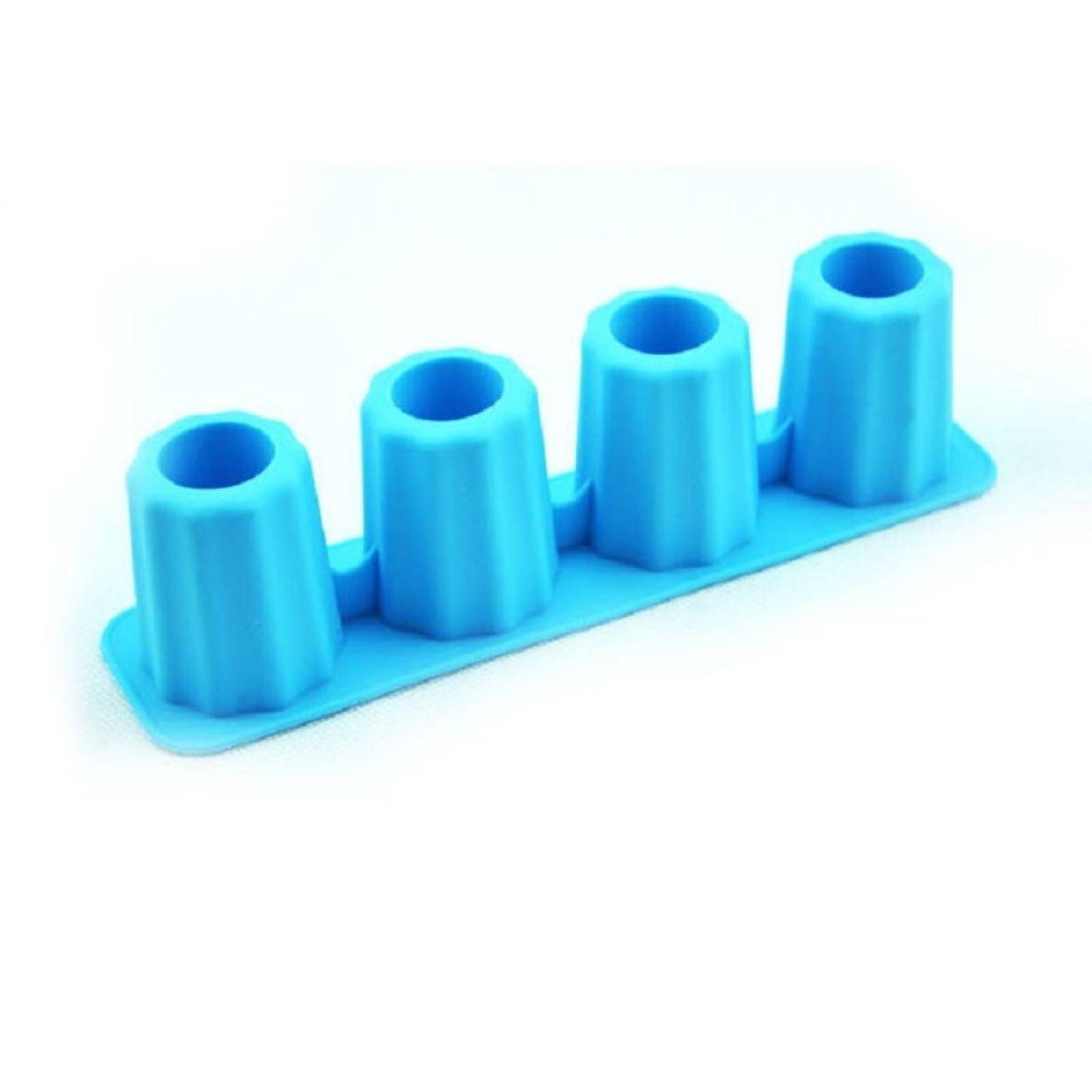 Molde 3D mini vaso de hielo bebidas frías silicón V-237 Multicolor