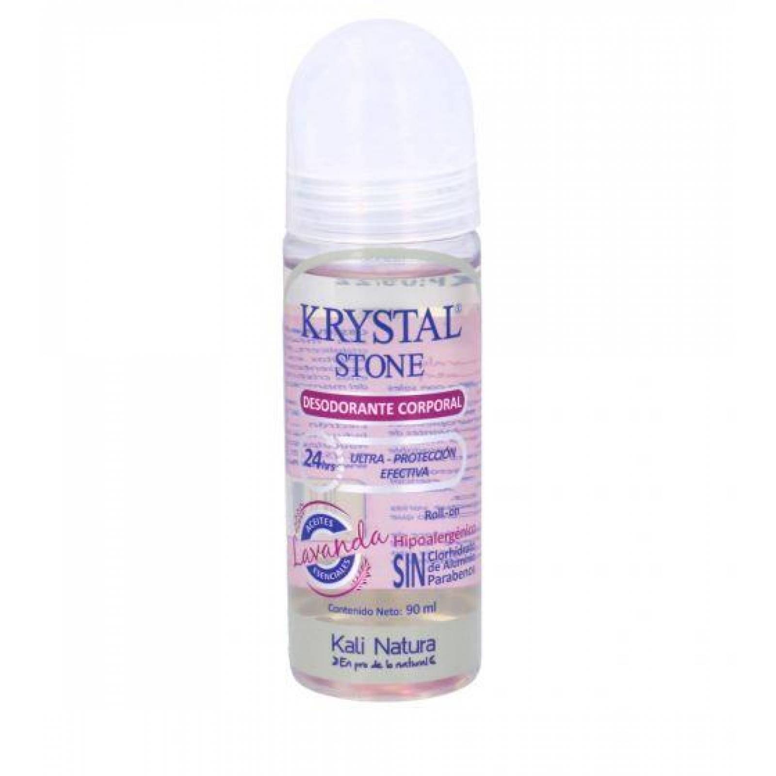 Desodorante Natural Krystal Stone Lavanda Roll On 90 ml 