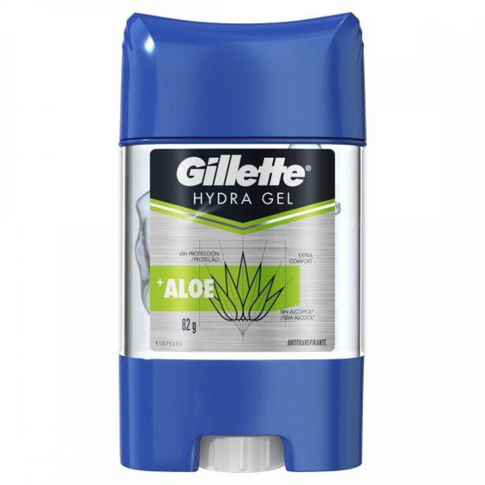 Desodorante en Barra Gillette Hydra Gel Aloe 82 gr 