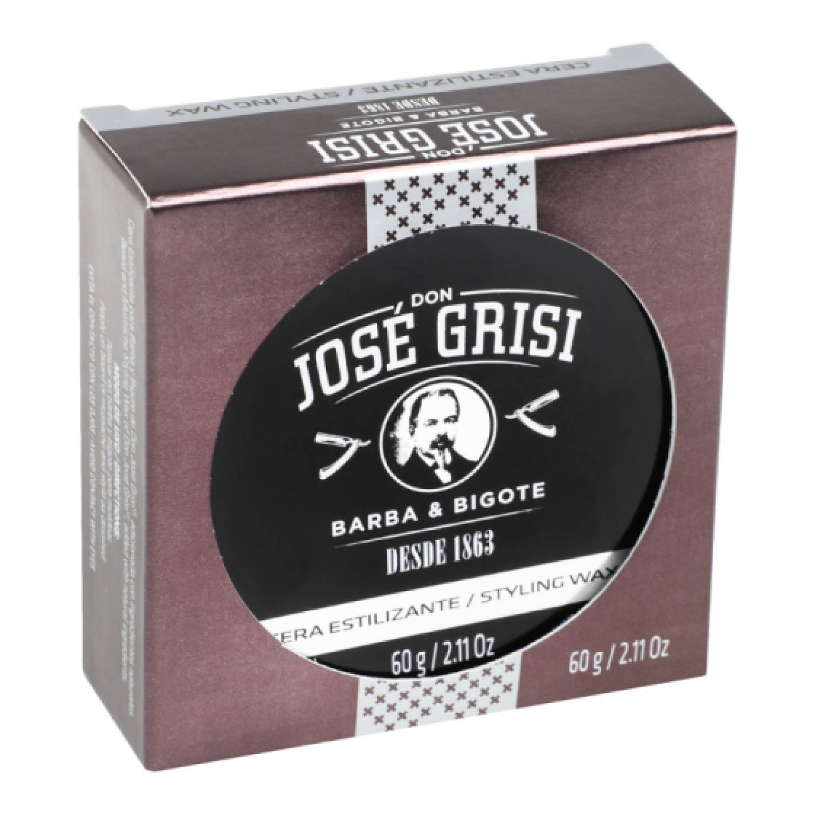 Cera Estilizante Barba y Bigote 60 gr 