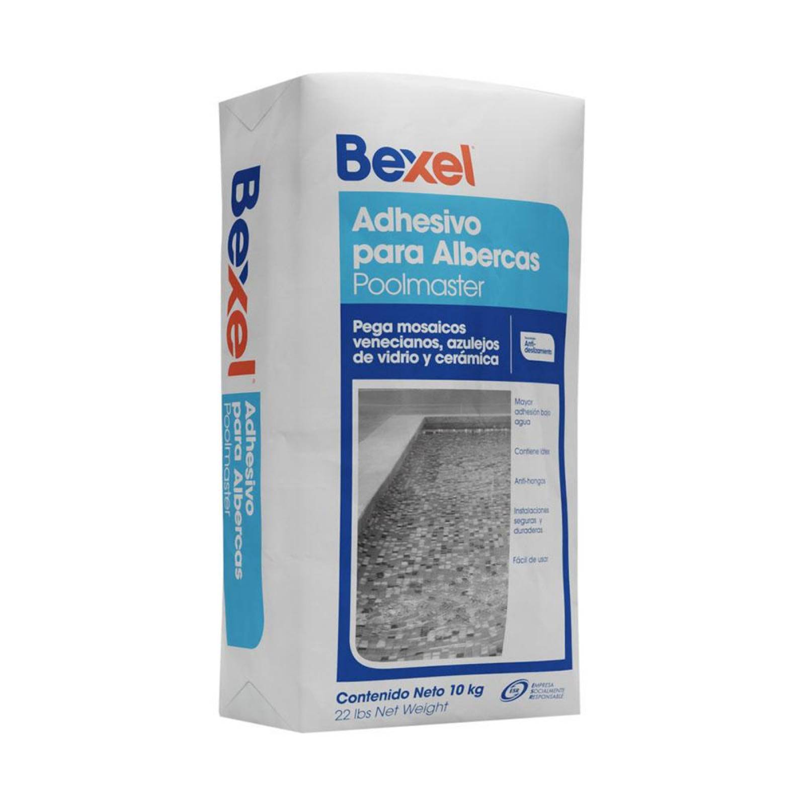 ADHESIVO PARA ALBERCAS BLANCO 10 KG 