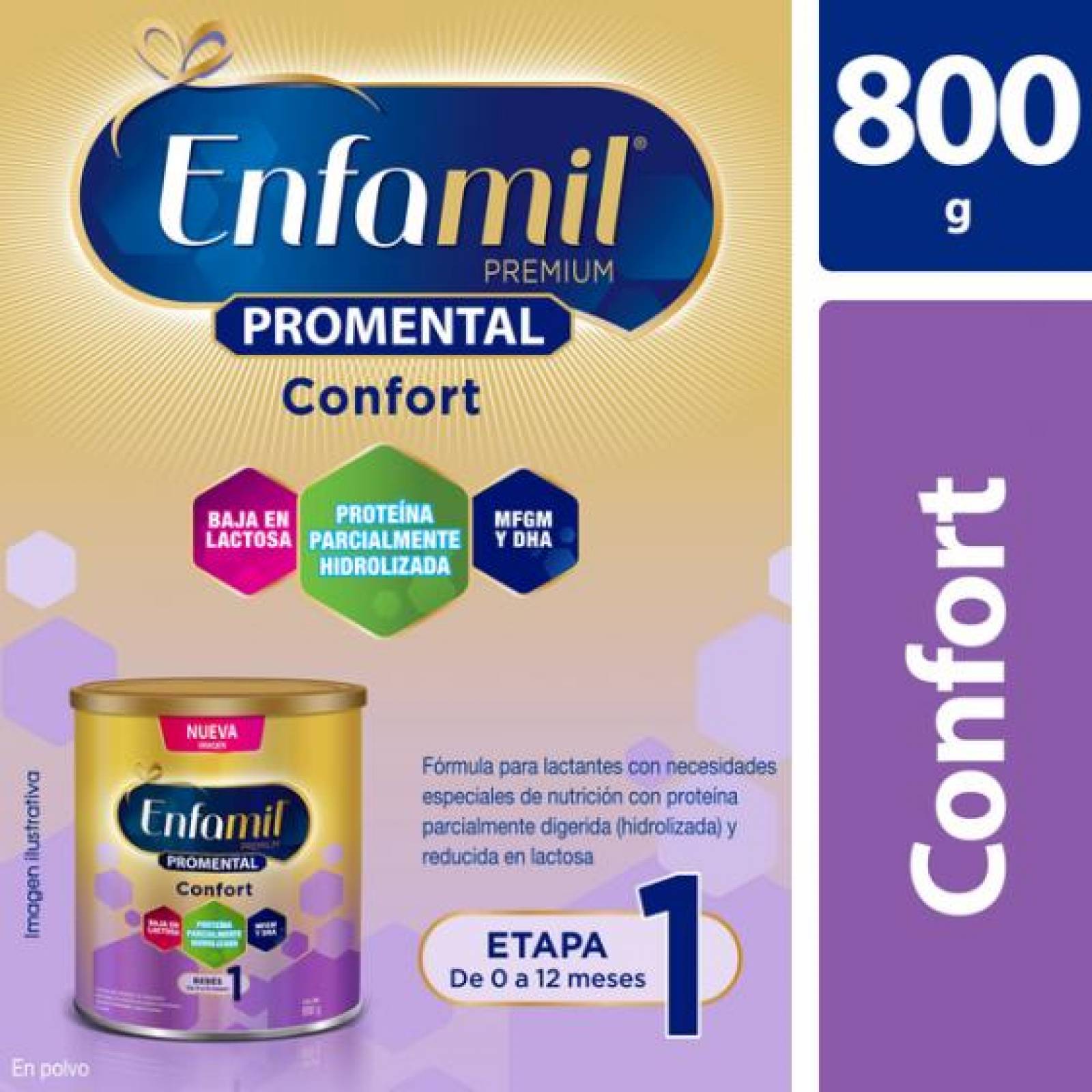 Fórmula Especializada Enfamil Confort, 800g 800 gr 