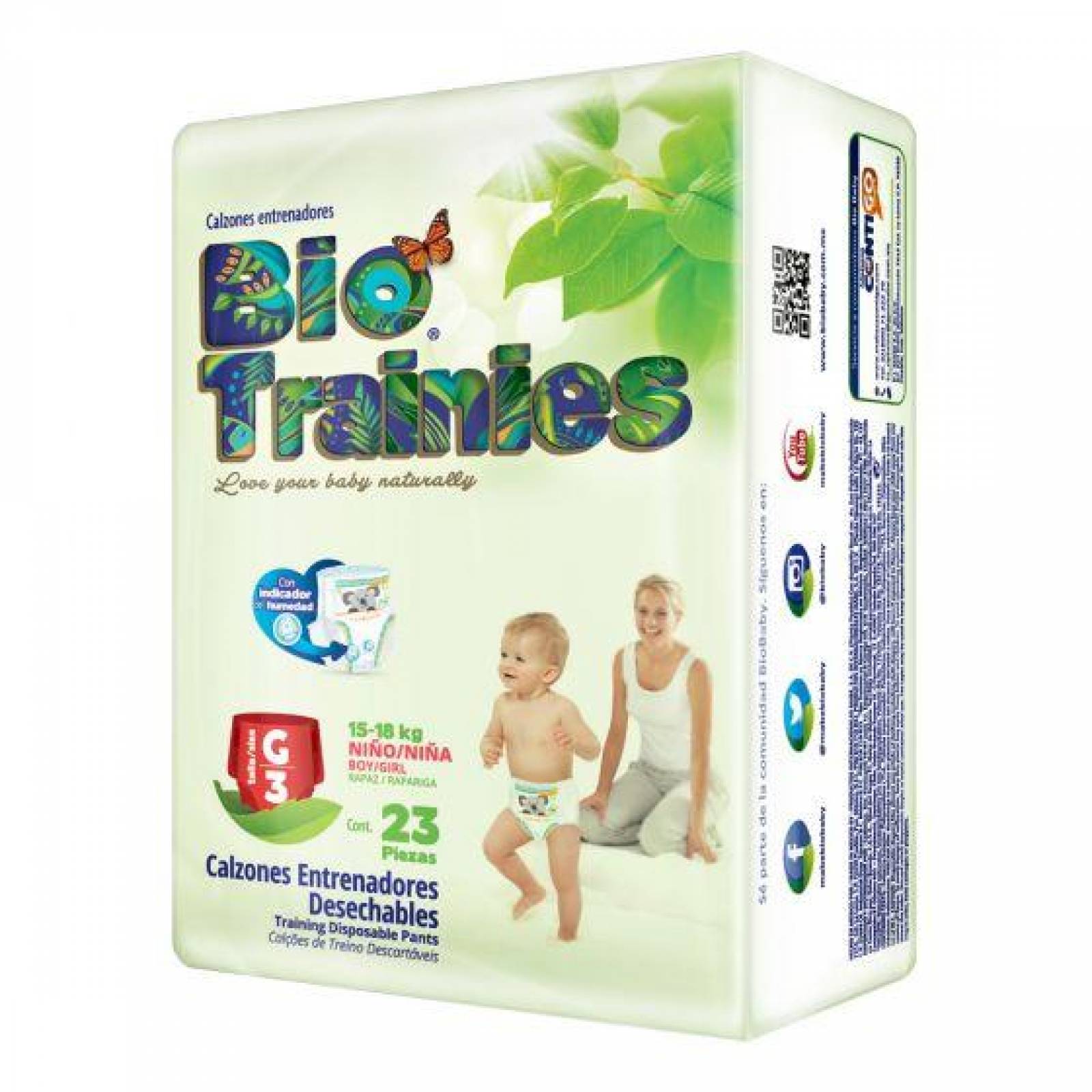 Entrenadores Bio Trainies Grande 23 pz 