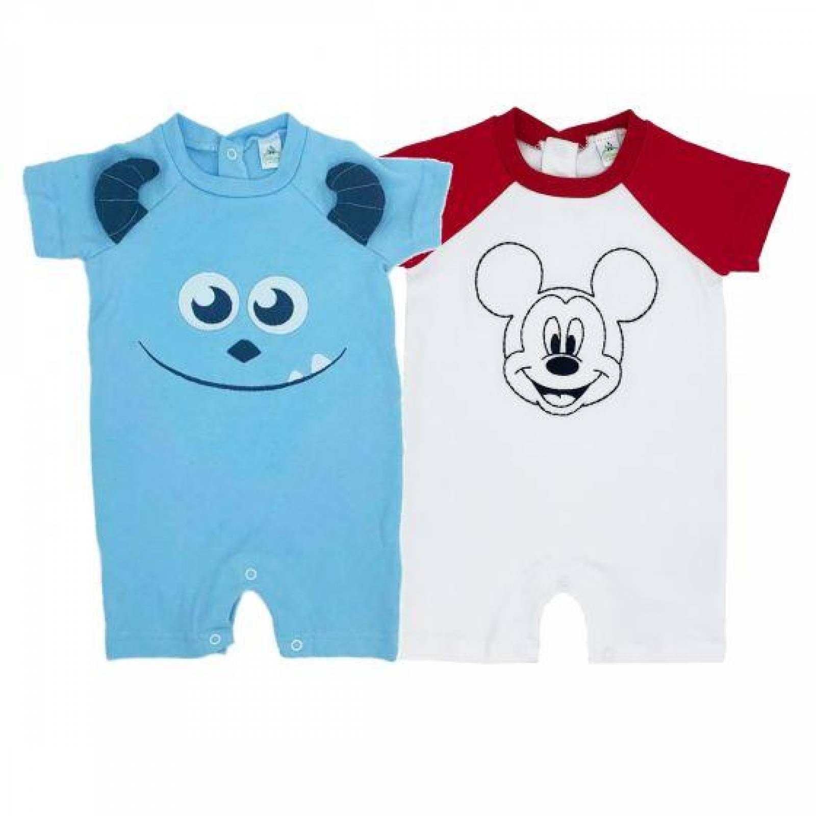 Paquete de 2 Conjuntos estampados Disney Mickey Mouse 12 meses 
