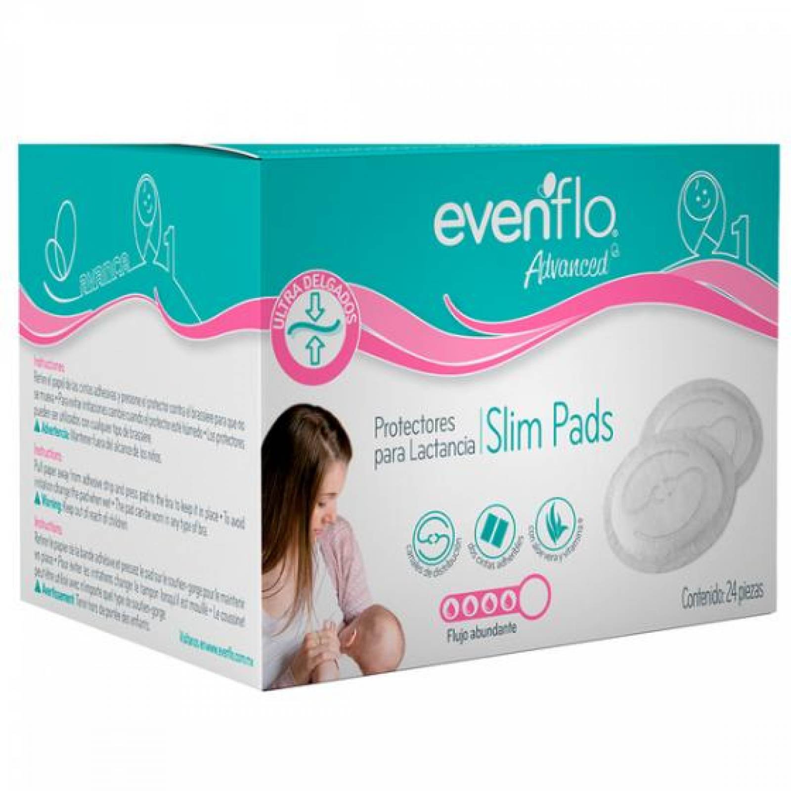 Pads para Lactancia 24 pz