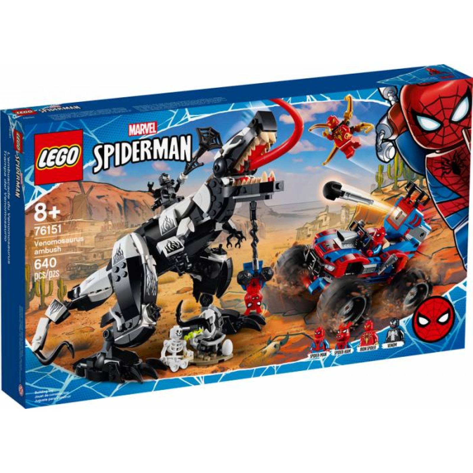 Lego Super Heroestrampa del Venomosaurio 