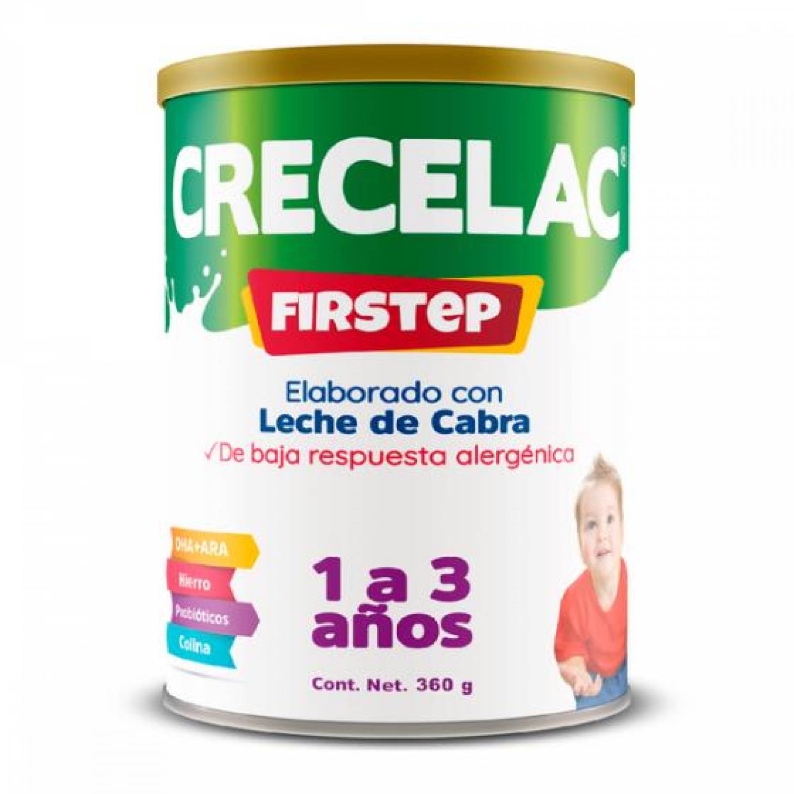 Formula Infantil Elaborada con Leche de Cabra 1-3 360 gr 