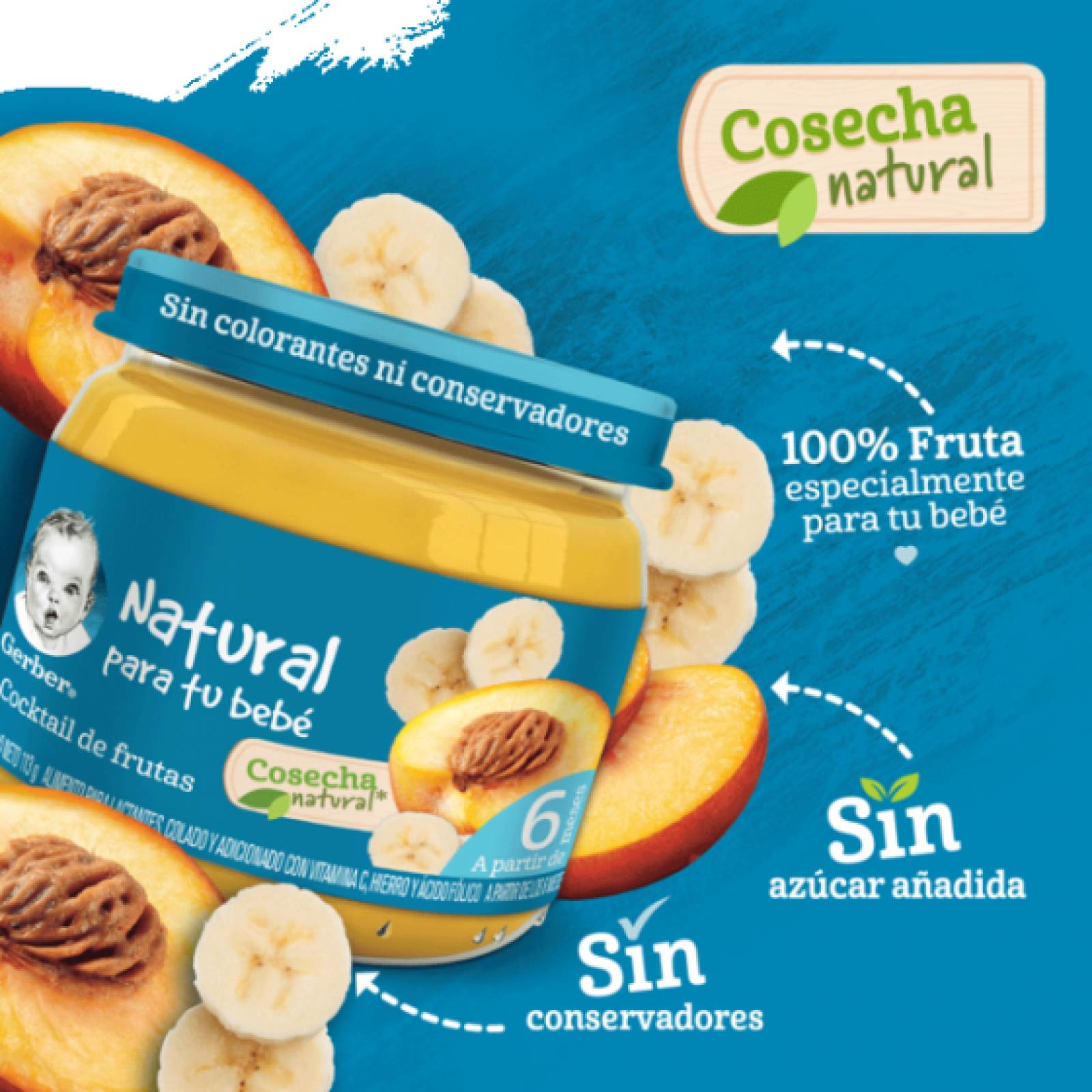 Papilla Et 2 Coctel de Frutas 113 gr 