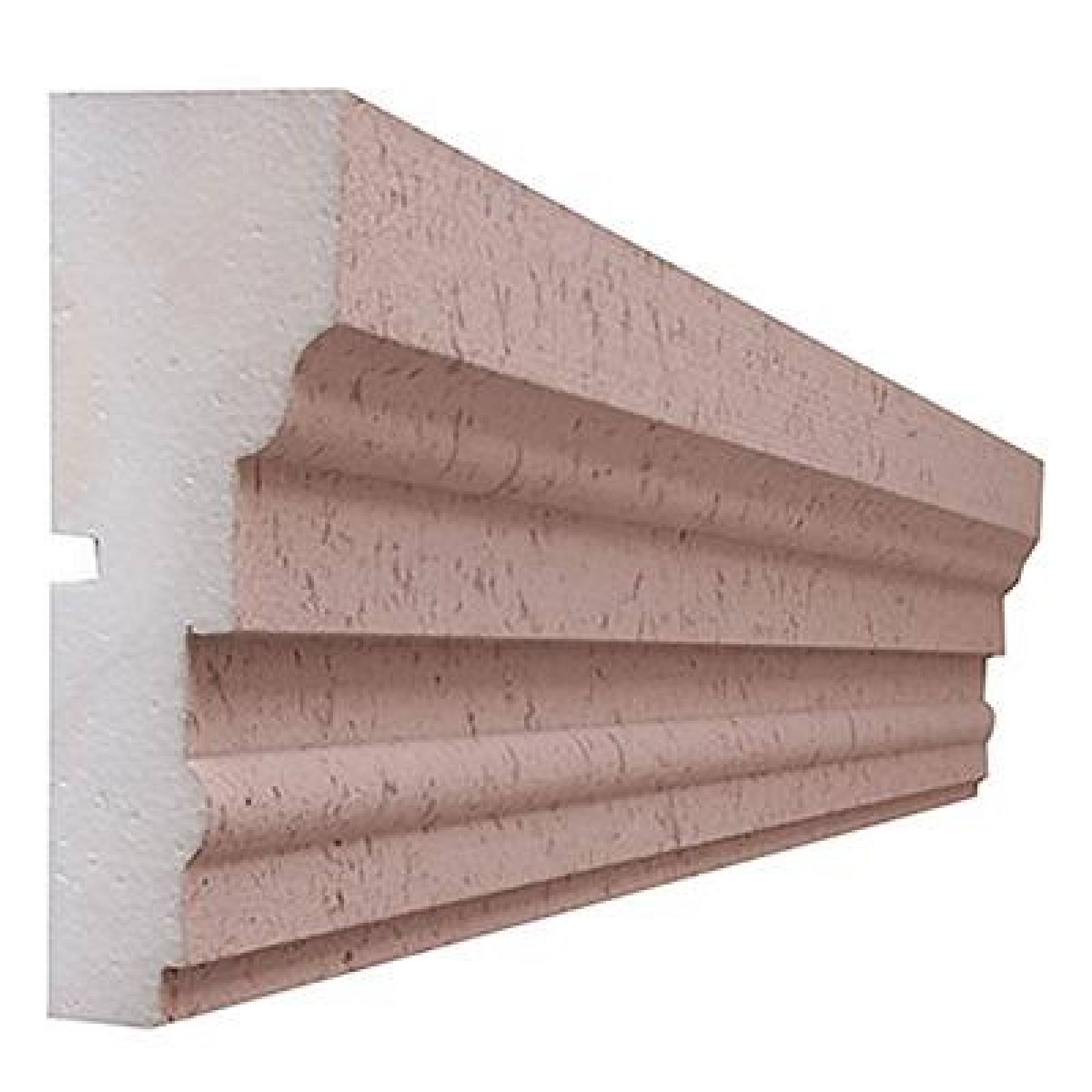 MOLDURA CANTERA VERONA 120 X 18 X 6 CM ROSA 
