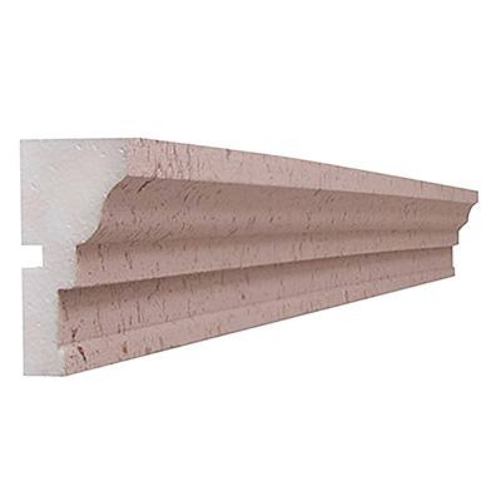 MOLDURA CANTERA NÁPOLES 120 X 10 X 5 CM ROSA 