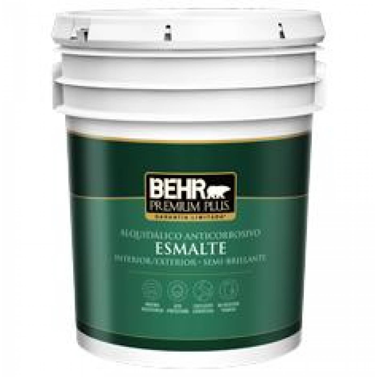 ESMALTE ALQUIDÁLICO ANTICORROSIVO SEMI-BRILLANTE BLANCO 